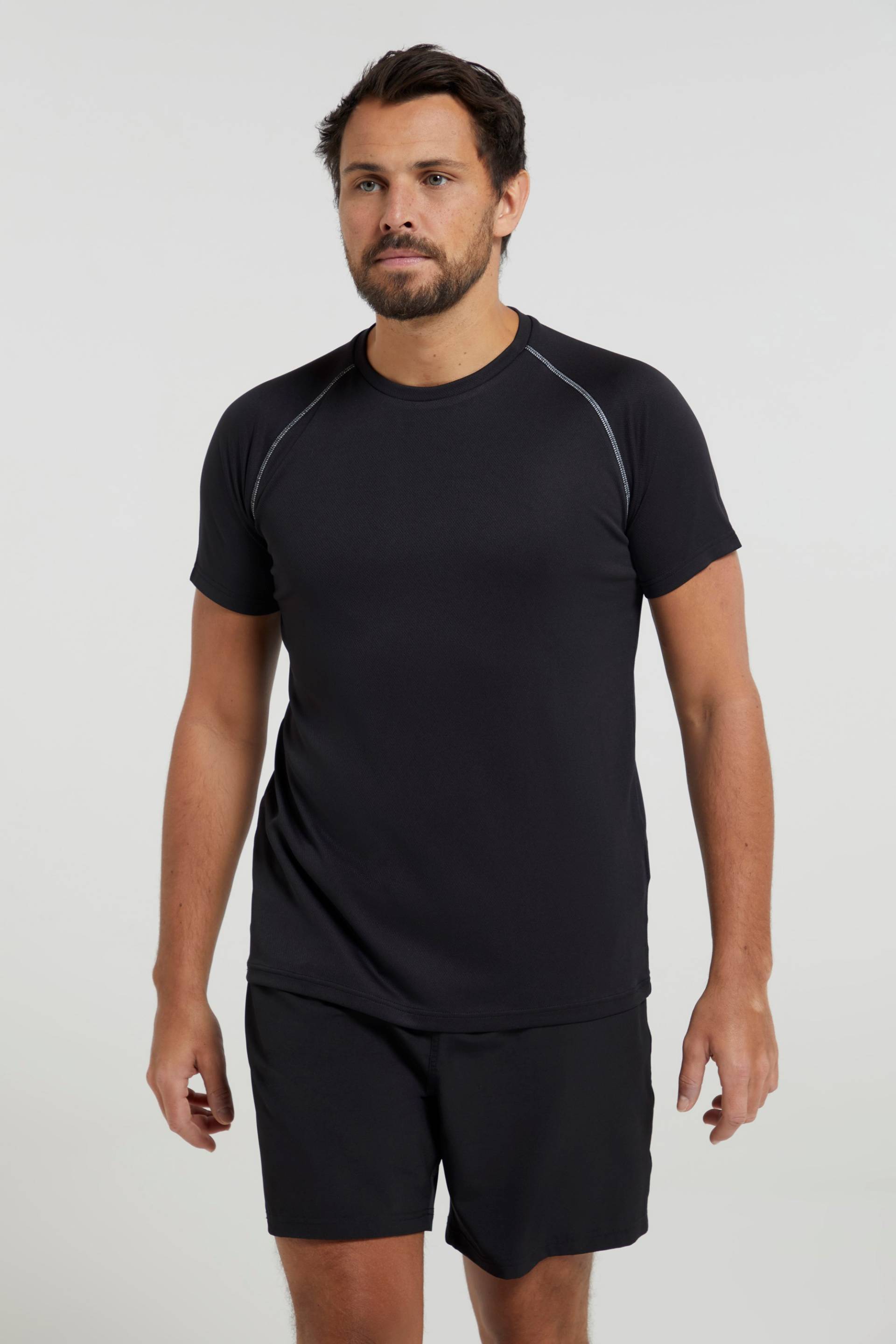 Endurance Herren T-Shirt - Schwarz von Mountain Warehouse