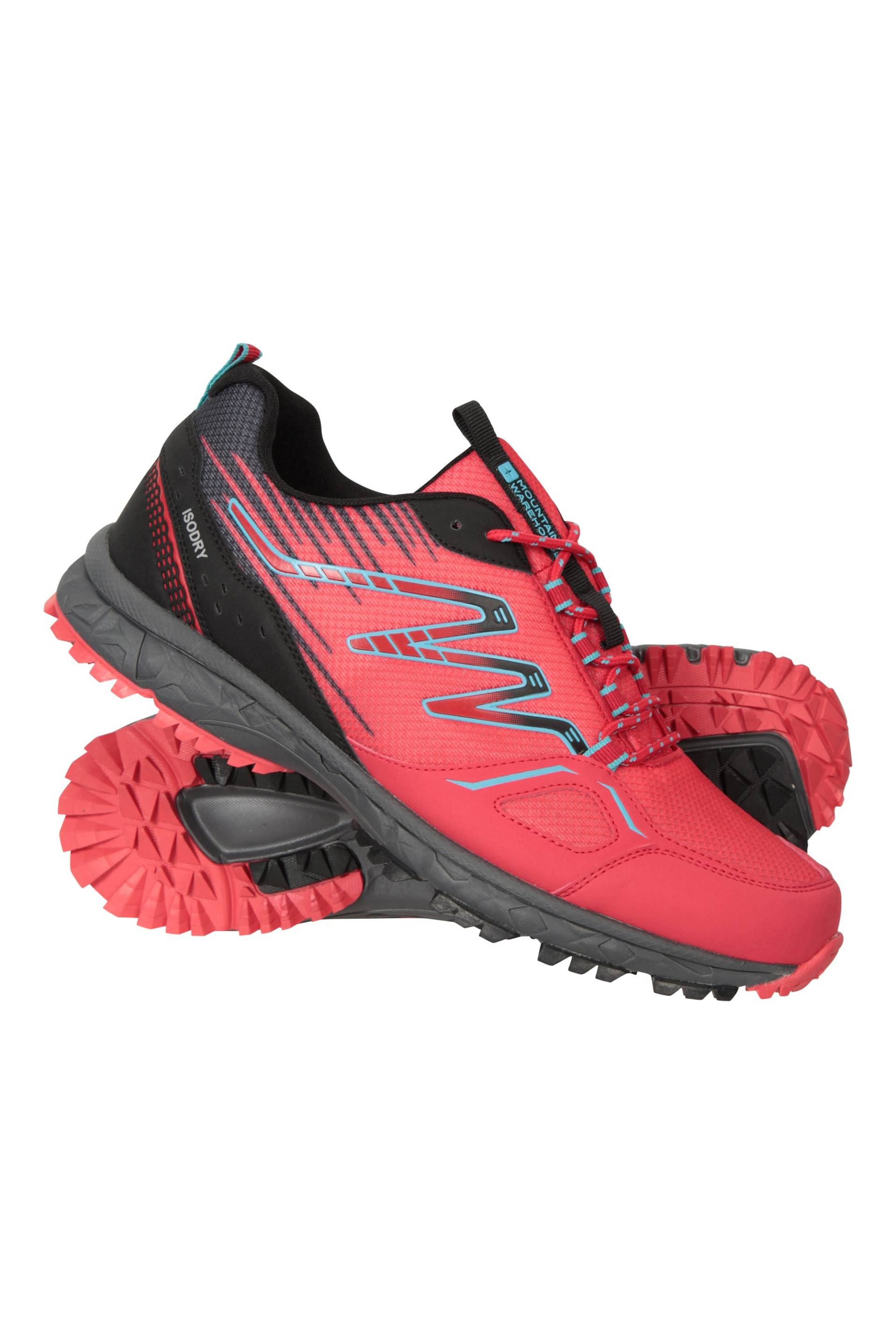 Enhance Wasserdichte Herren Outdoor-Turnschuhe - Dunkel Rot von Mountain Warehouse