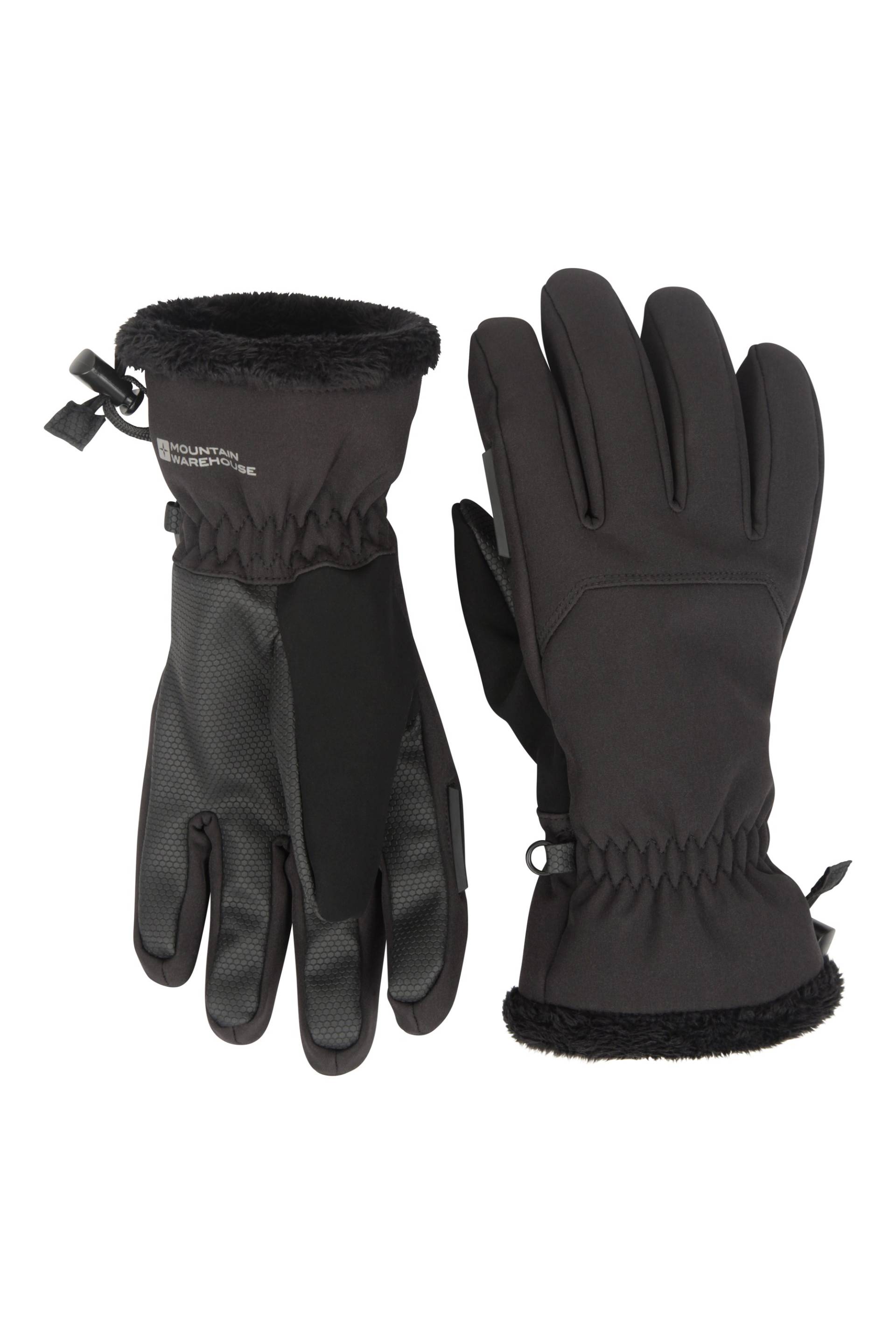Escalade Wasserdichte Damen Softshell-Skihandschuhe - Schwarz Escalade Wasserdichte Damen Softshell-Skihandschuhe - Schwarz von Mountain Warehouse