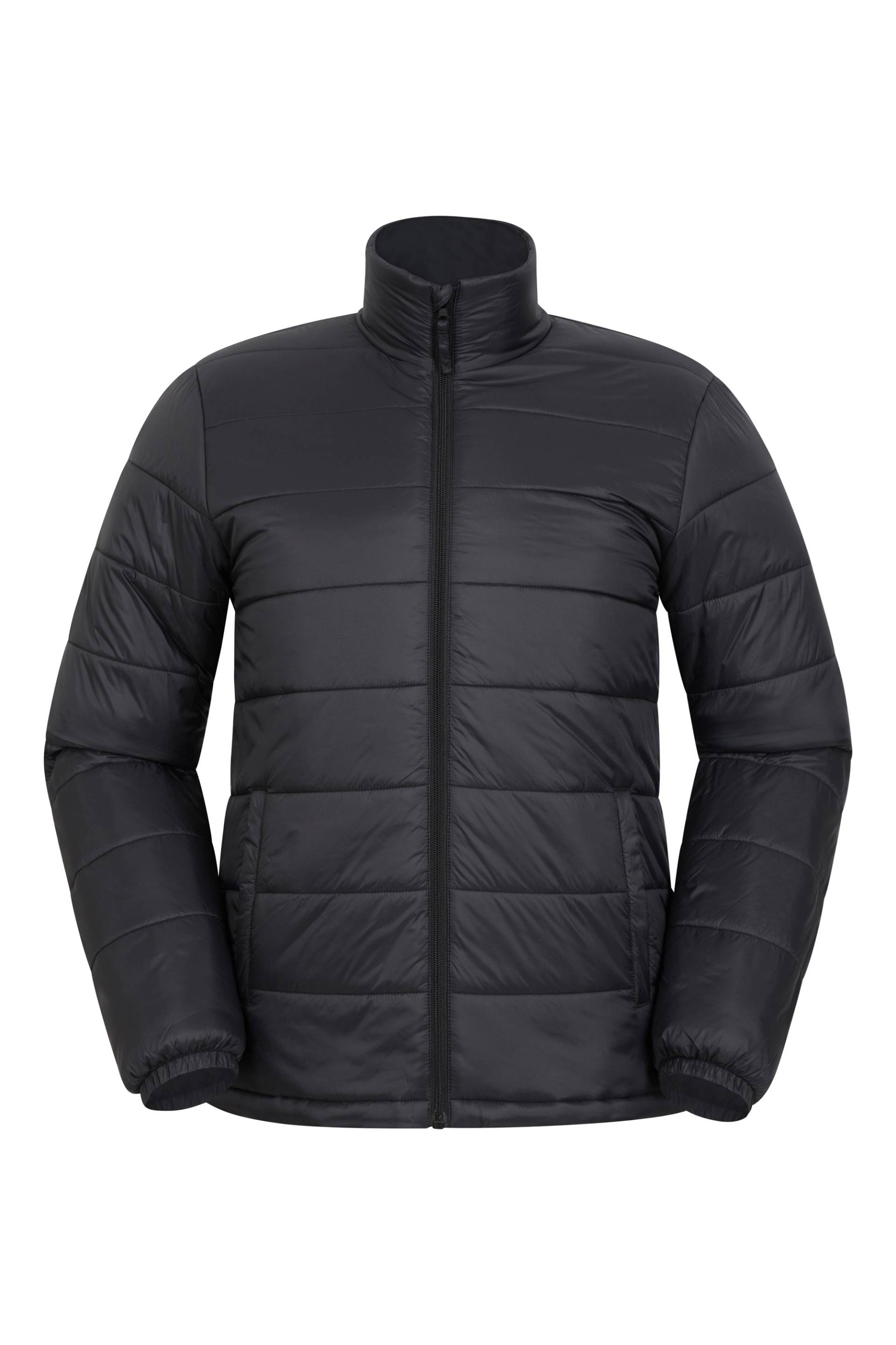 Mountain Essentials Leichte Herren-Steppjacke - Schwarz von Mountain Warehouse