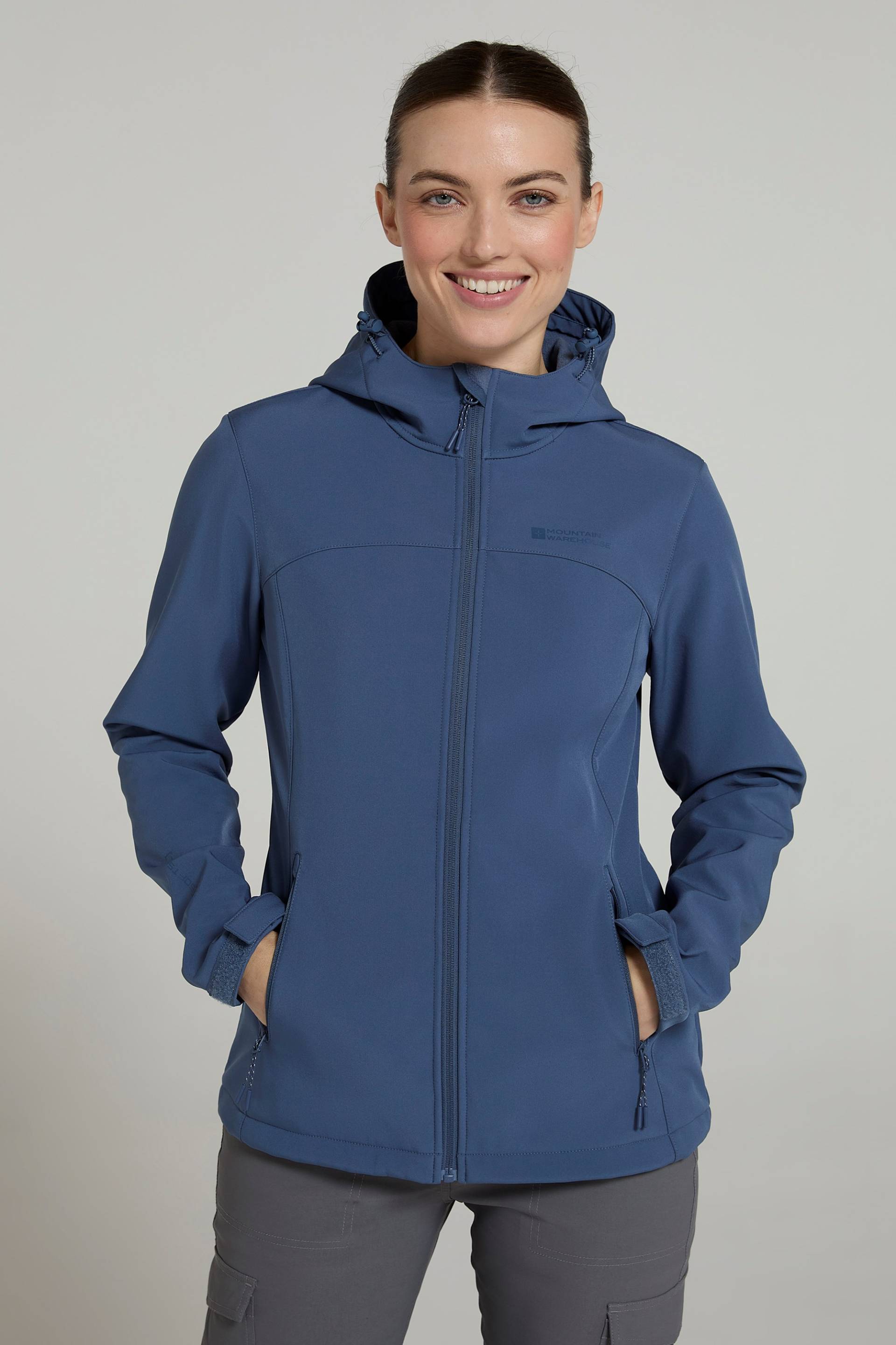 Exodus Damen-Softshelljacke - Blau von Mountain Warehouse