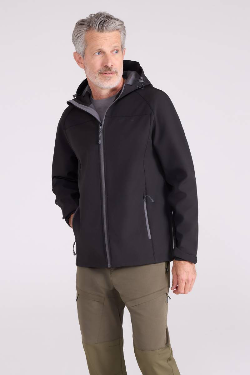 Exodus Herren-Softshelljacke - Schwarz von Mountain Warehouse