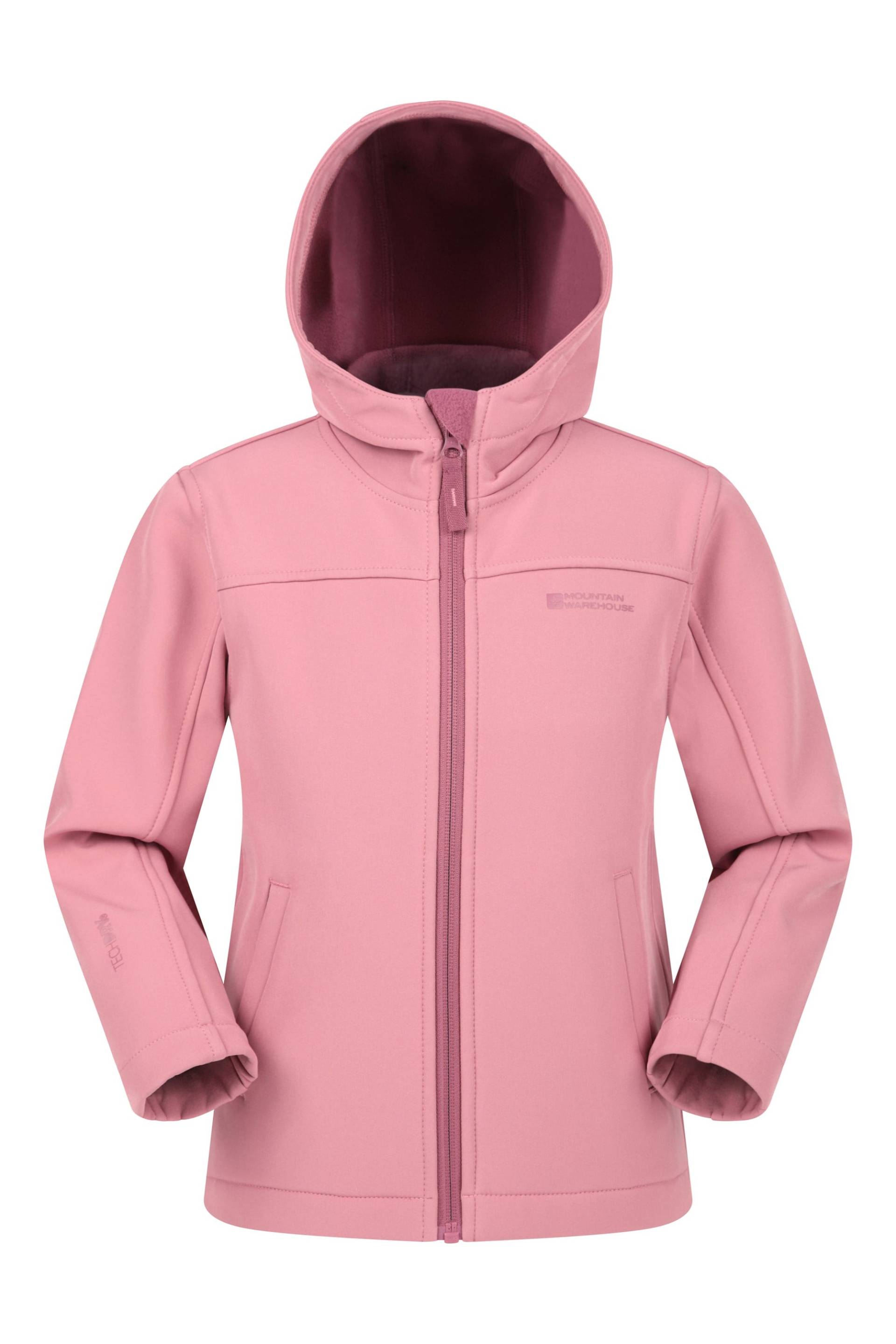 Exodus Kinder Softshell-Jacke - Rosa von Mountain Warehouse
