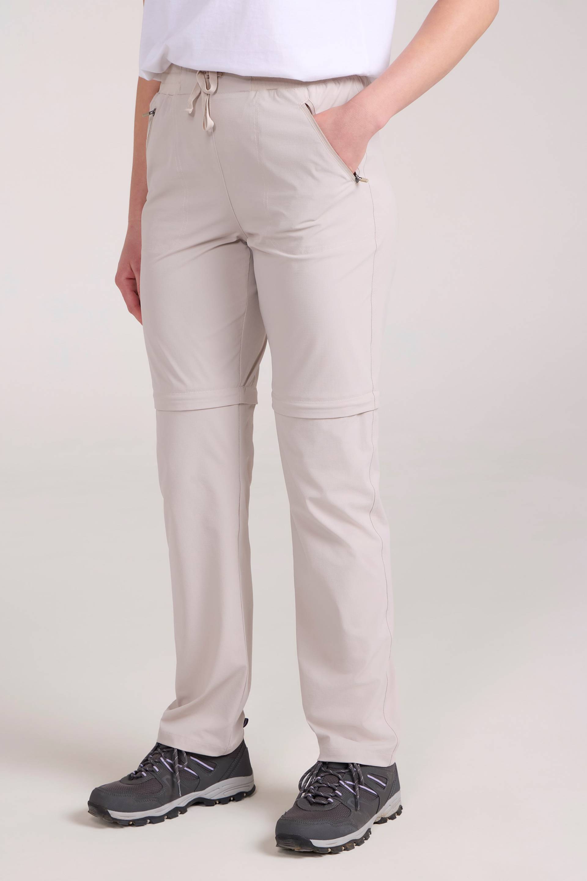 Explore Damen Zip-Off Hose - Beige Explore Damen Zip-Off Hose - Beige von Mountain Warehouse