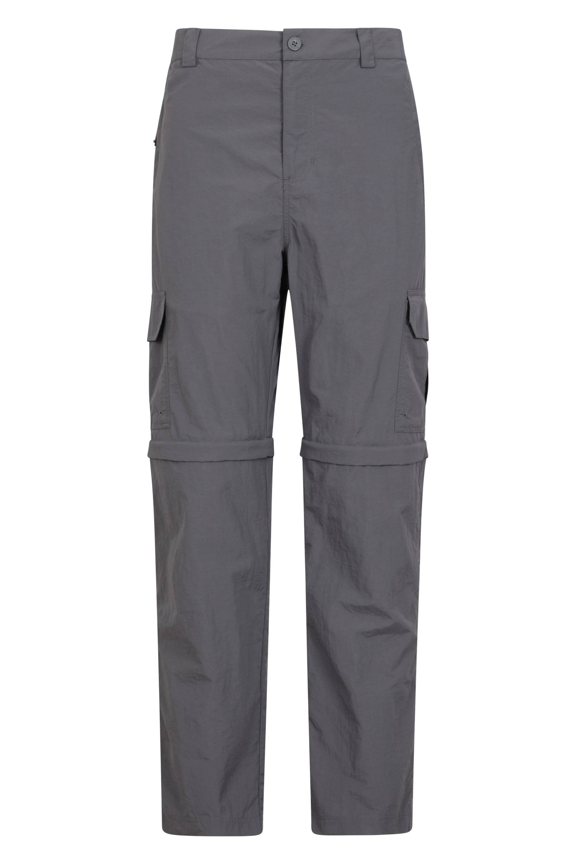 Explore kurze Hose mit abnehmbaren Beinen, für Herren - Grau von Mountain Warehouse