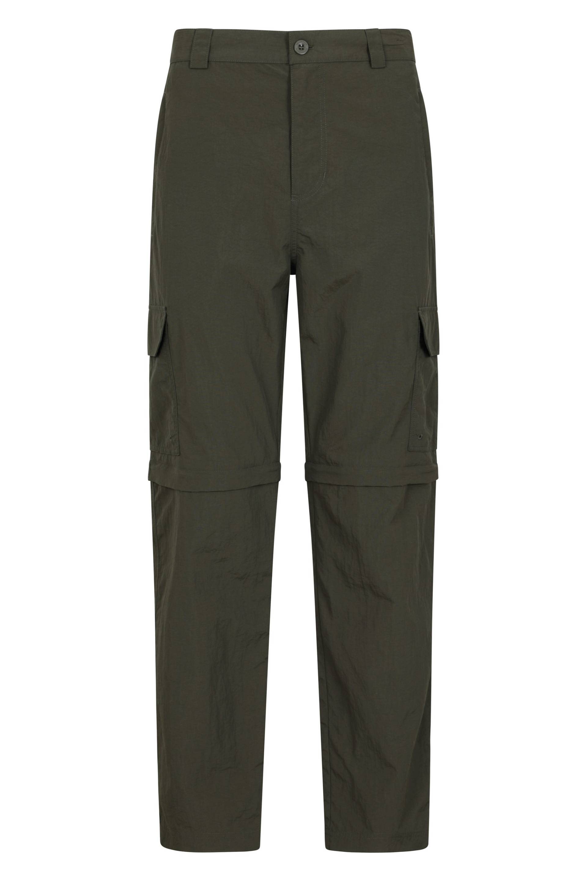 Explore kurze Hose mit abnehmbaren Beinen, für Herren - Khaki von Mountain Warehouse