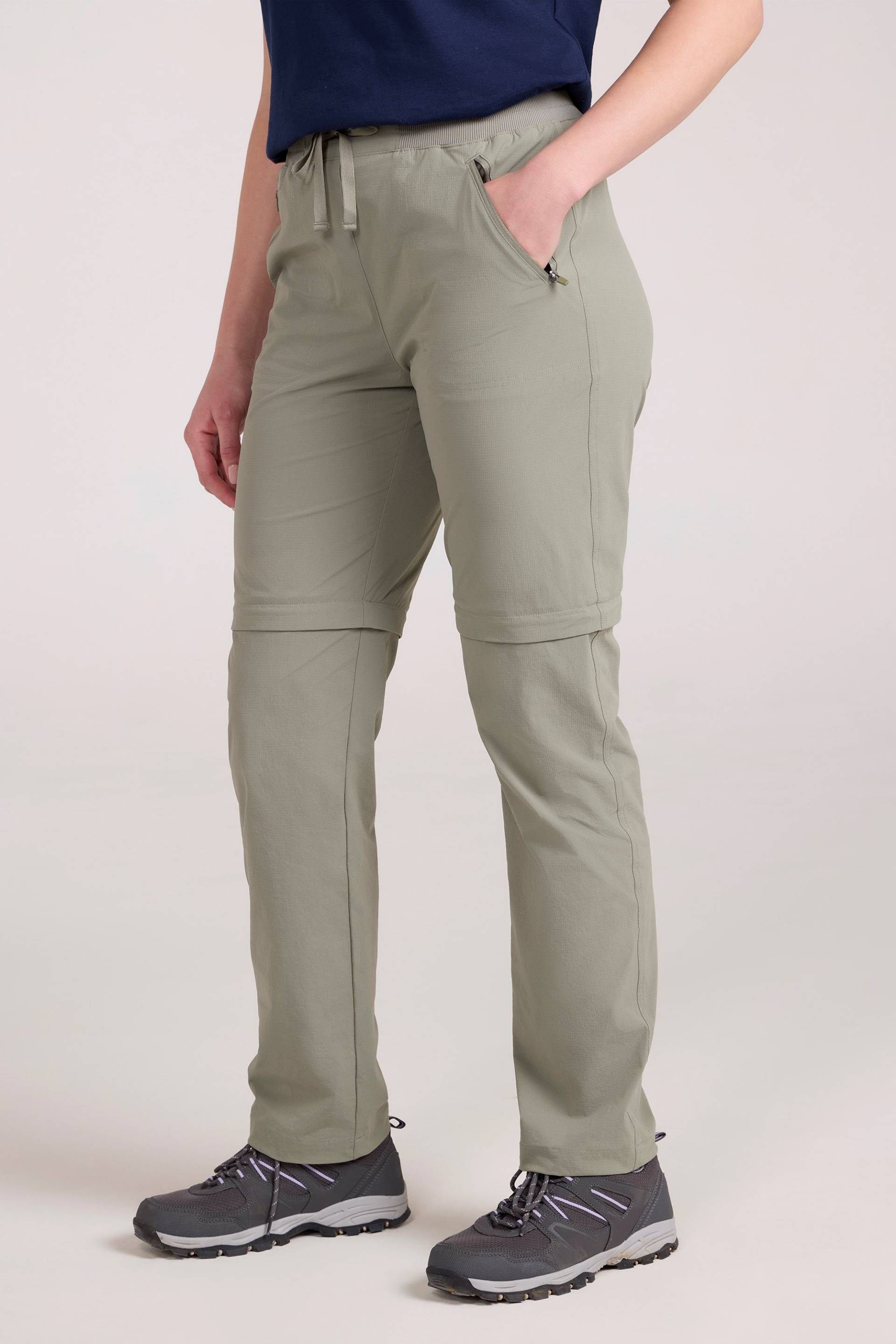 Explore Damen Zip-Off Hose - Khaki Explore Damen Zip-Off Hose - Khaki von Mountain Warehouse