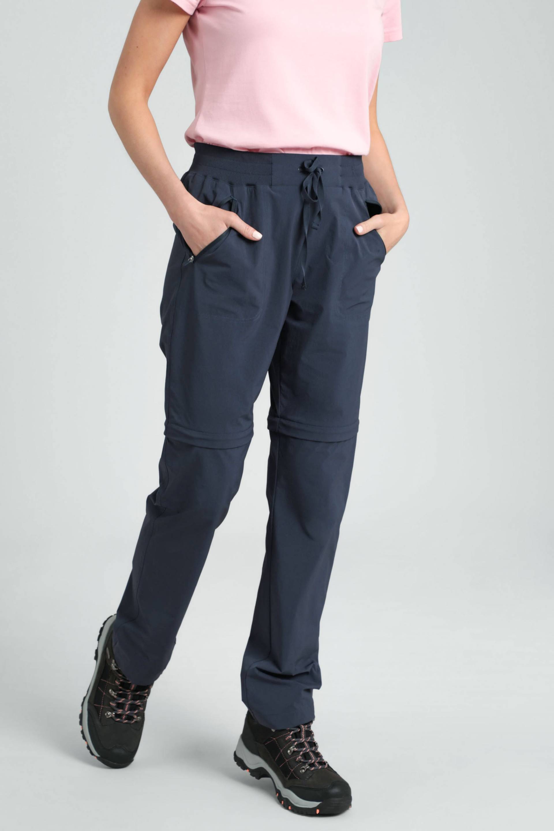 Explorer Damen-Hose mit abnehmbaren Beinen - Marineblau von Mountain Warehouse