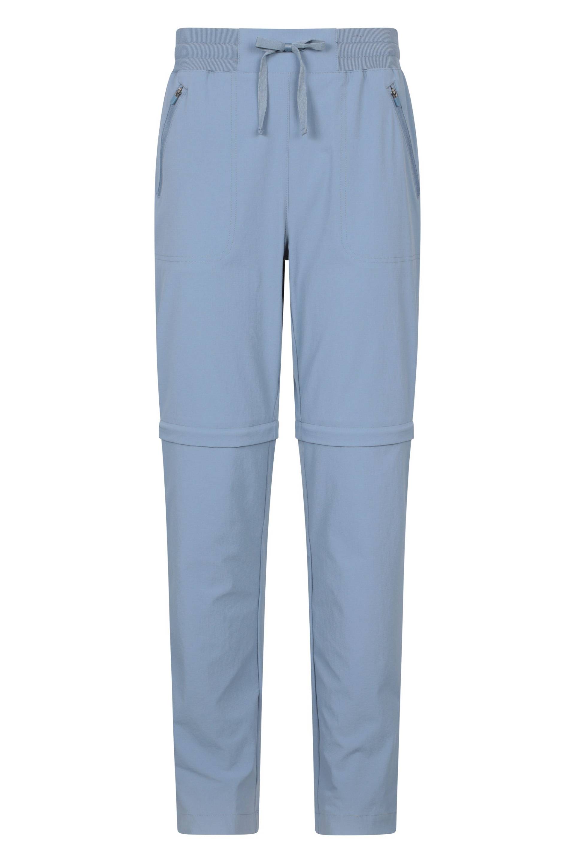 Explorer Damen Zip-Off Hose - kurze Länge - Blau Explorer Damen Zip-Off Hose - kurze Länge - Blau von Mountain Warehouse