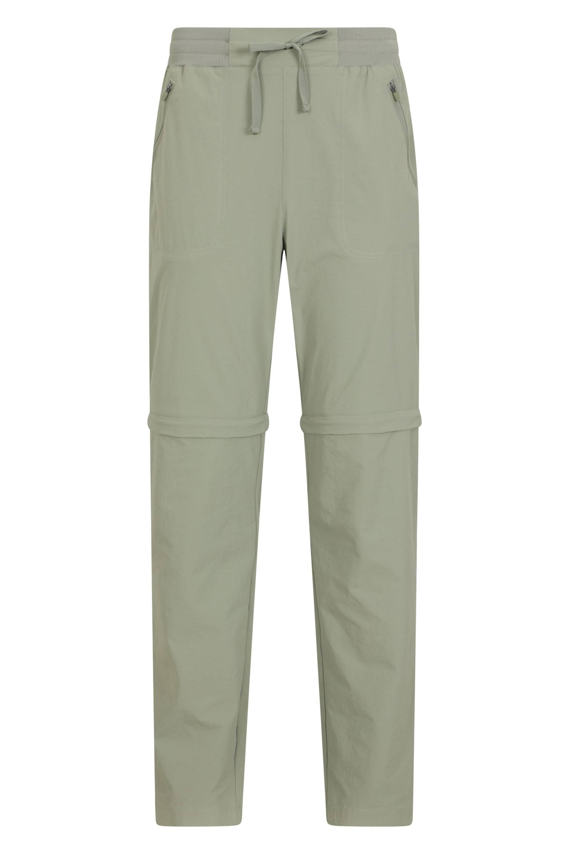 Explorer Damen Zip-Off Hose - kurze Länge - Khaki von Mountain Warehouse