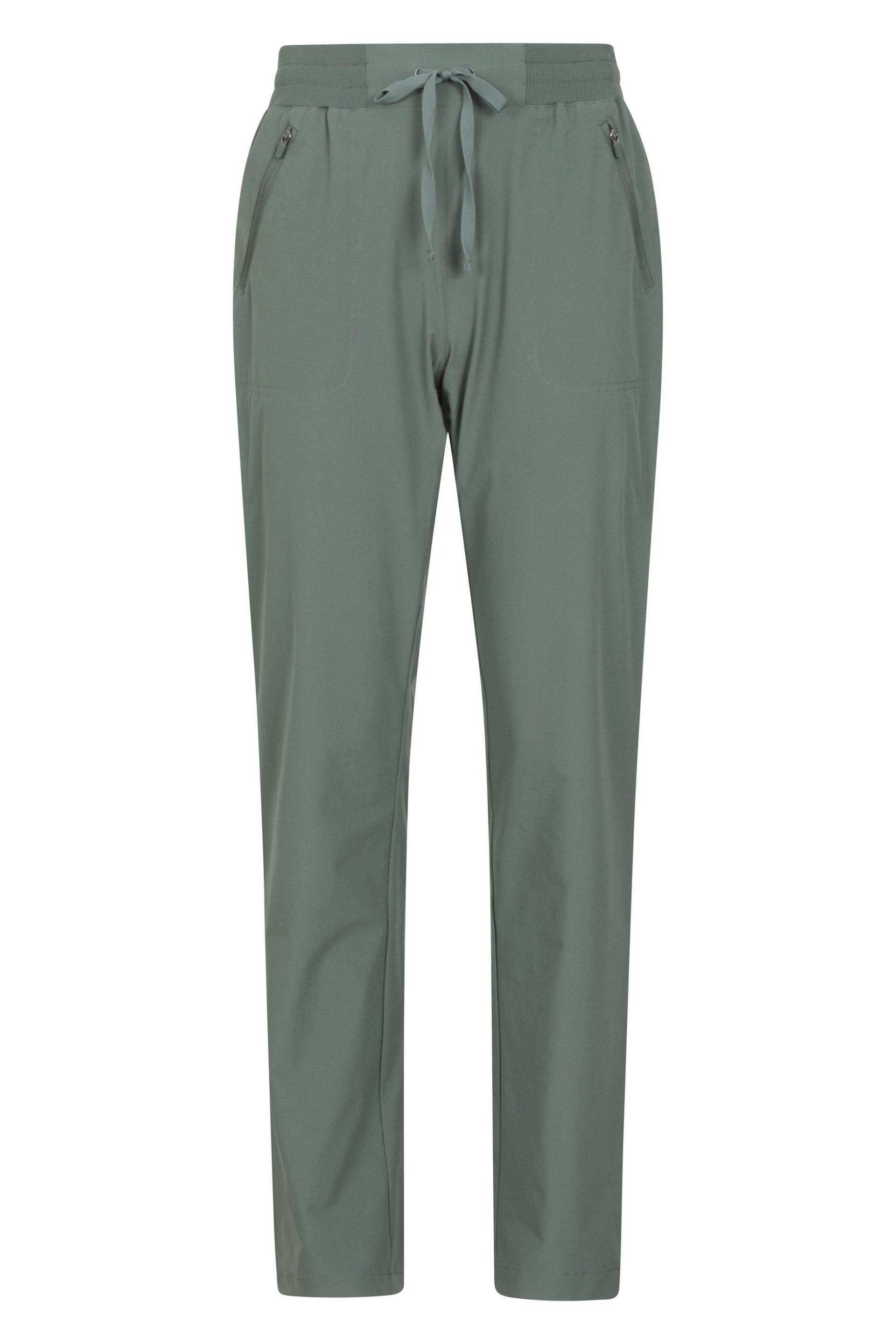 Explorer Damenhose - kurze Länge - Dunkel-Khaki Explorer Damenhose - kurze Länge - Dunkel-Khaki von Mountain Warehouse