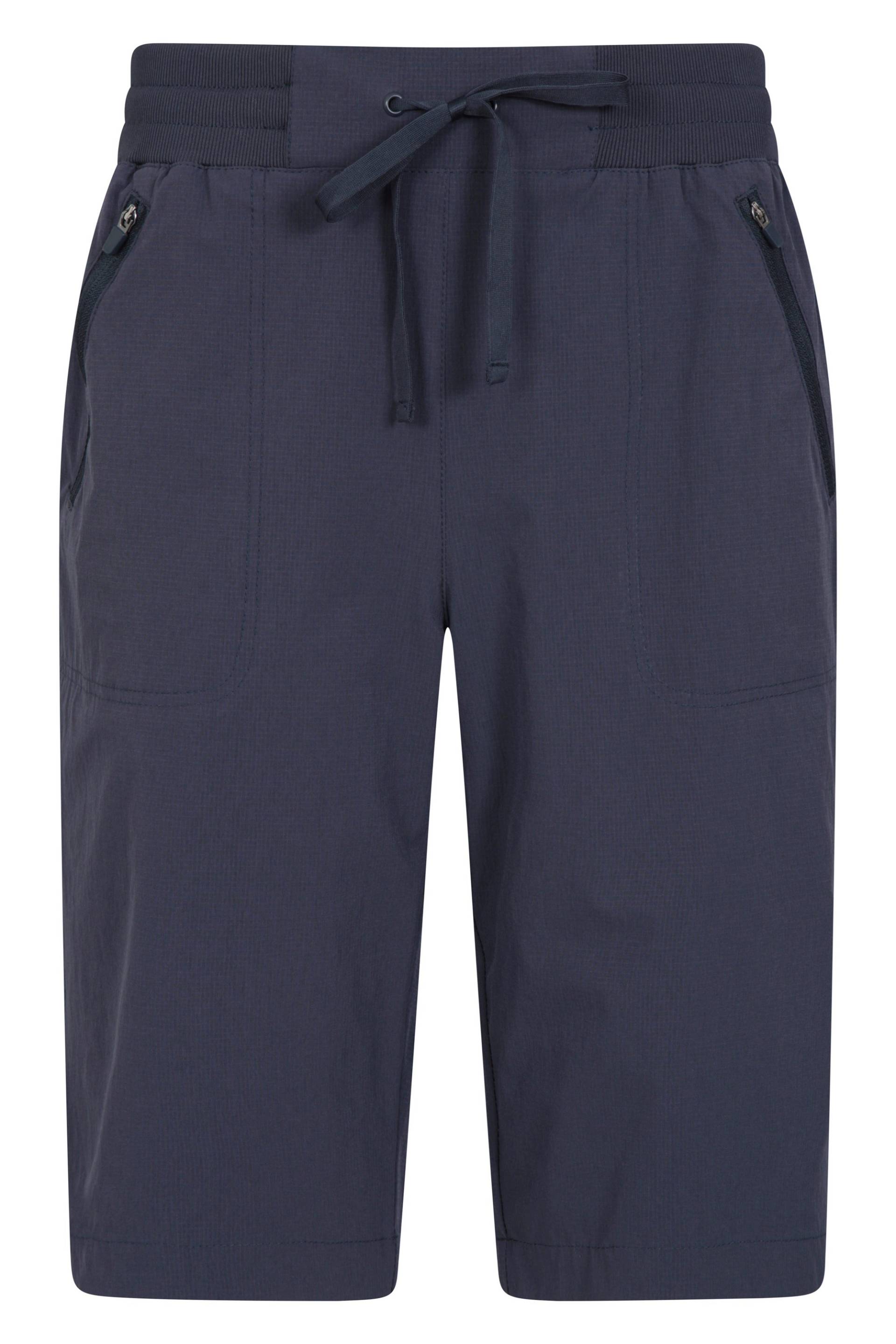 Explorer Lange Damen-Shorts - Dark Blau von Mountain Warehouse