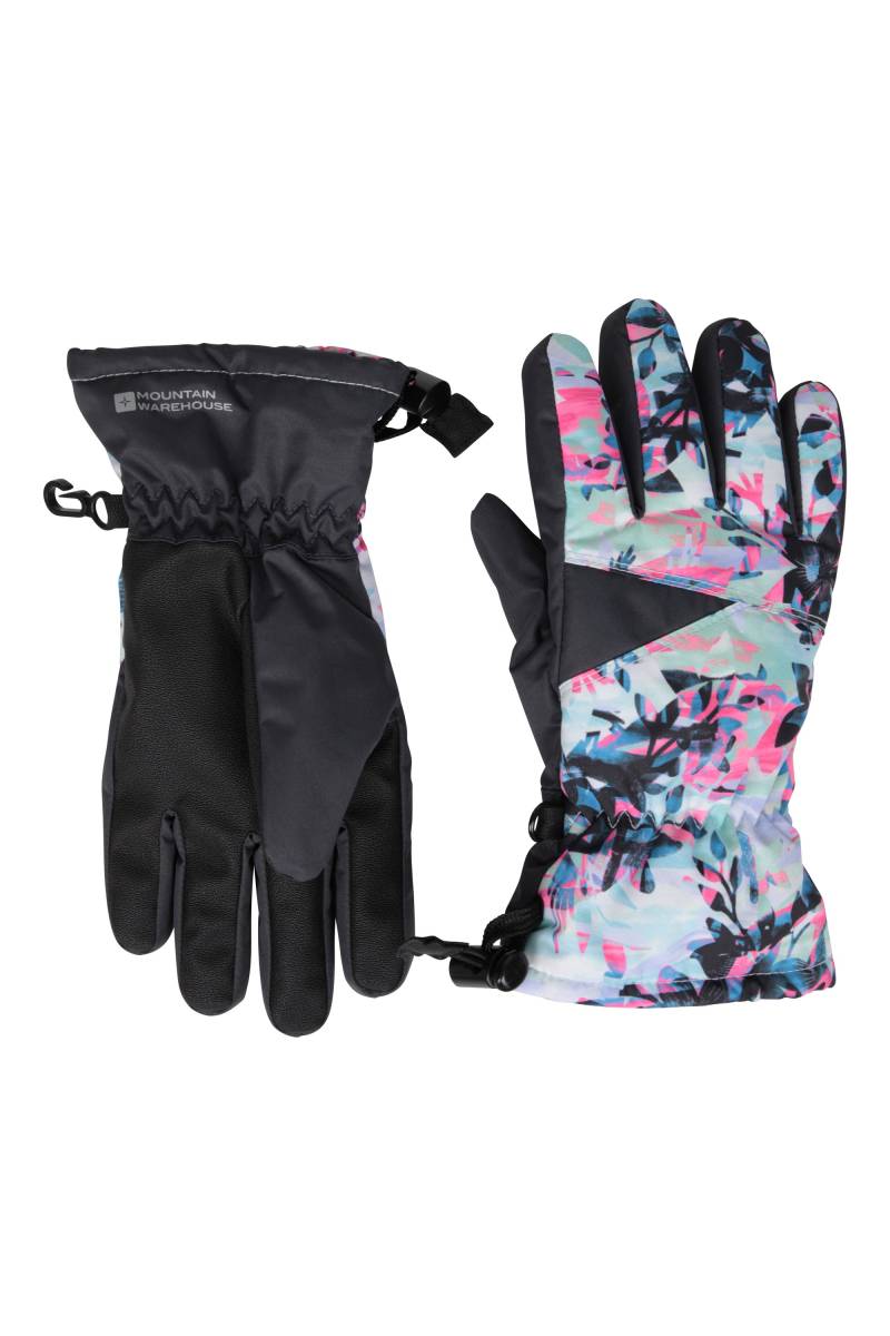 Extreme Kids wasserdichte Skihandschuhe - Intensiv Pink von Mountain Warehouse