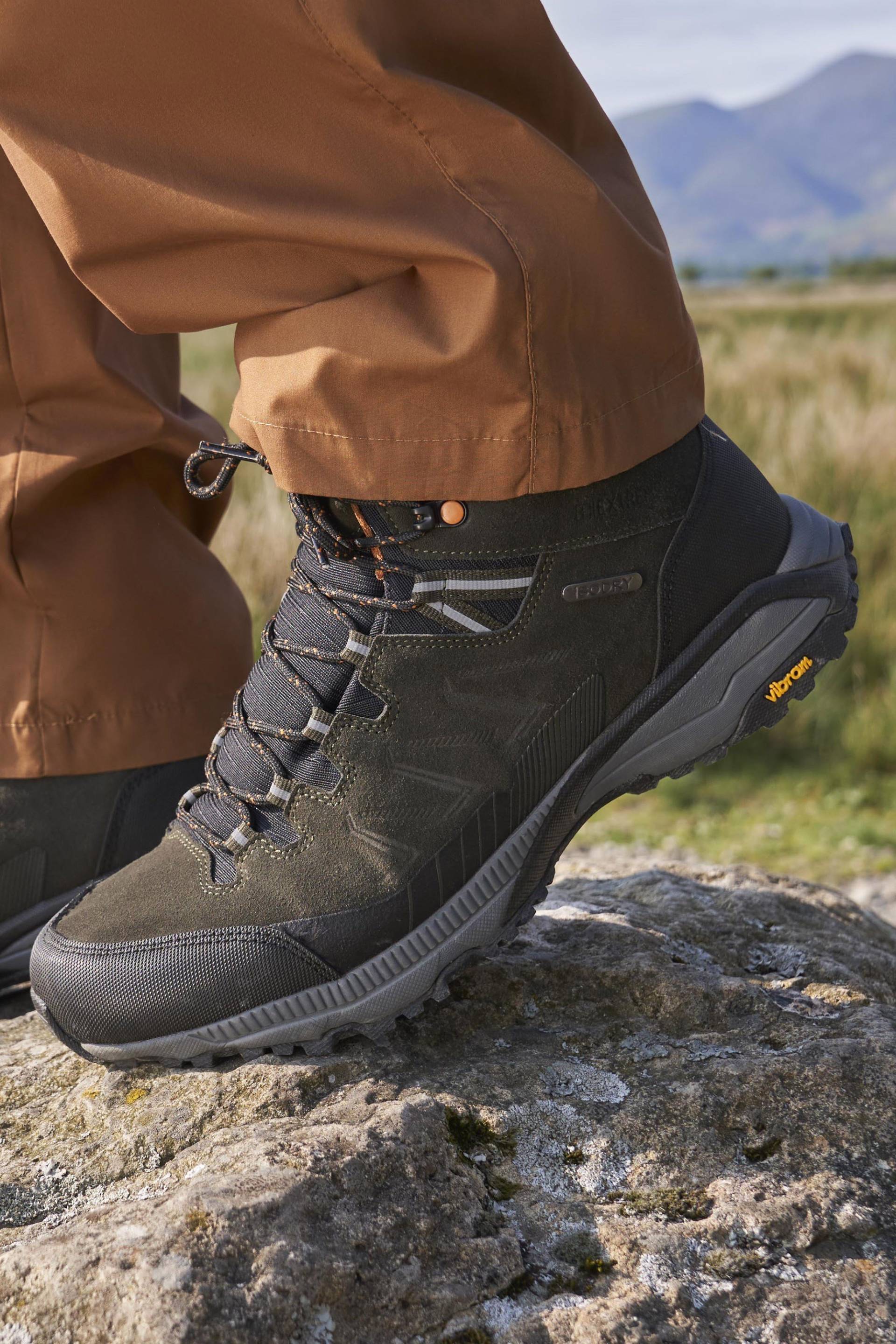 Extreme Rockies Wasserdichte Wanderstiefel für Herren - Khaki von Mountain Warehouse