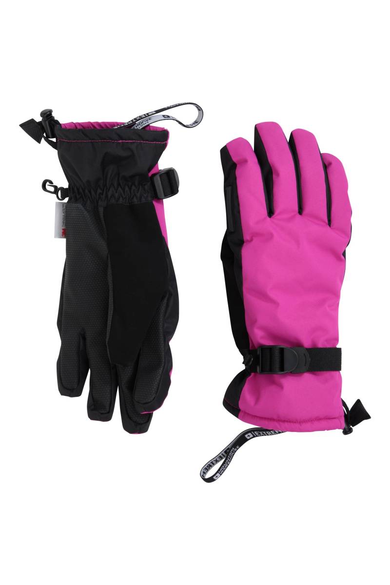 Extreme Wasserdichte Damen-Skihandschuhe - Intensiv Pink von Mountain Warehouse