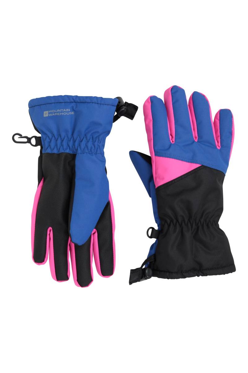 Extreme Wasserdichte Kinder-Skihandschuhe - Intensiv Pink von Mountain Warehouse