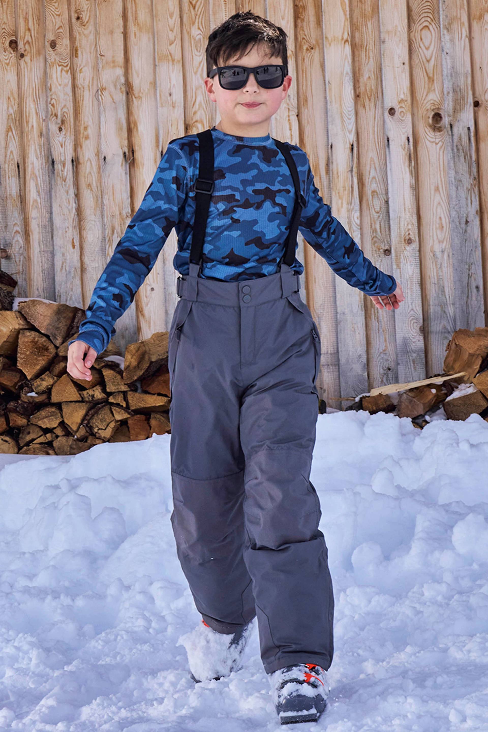 Falcon Kinder Skihose - Grau von Mountain Warehouse