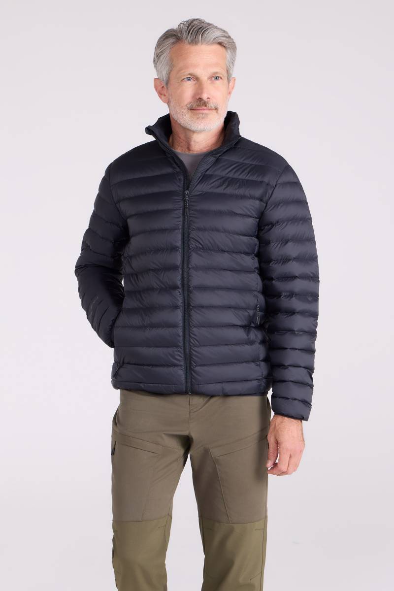 Featherweight Herren-Daunenjacke - Schwarz von Mountain Warehouse