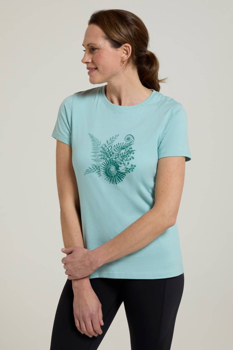 Fern Shell Damen T-Shirt - Mintgrün von Mountain Warehouse