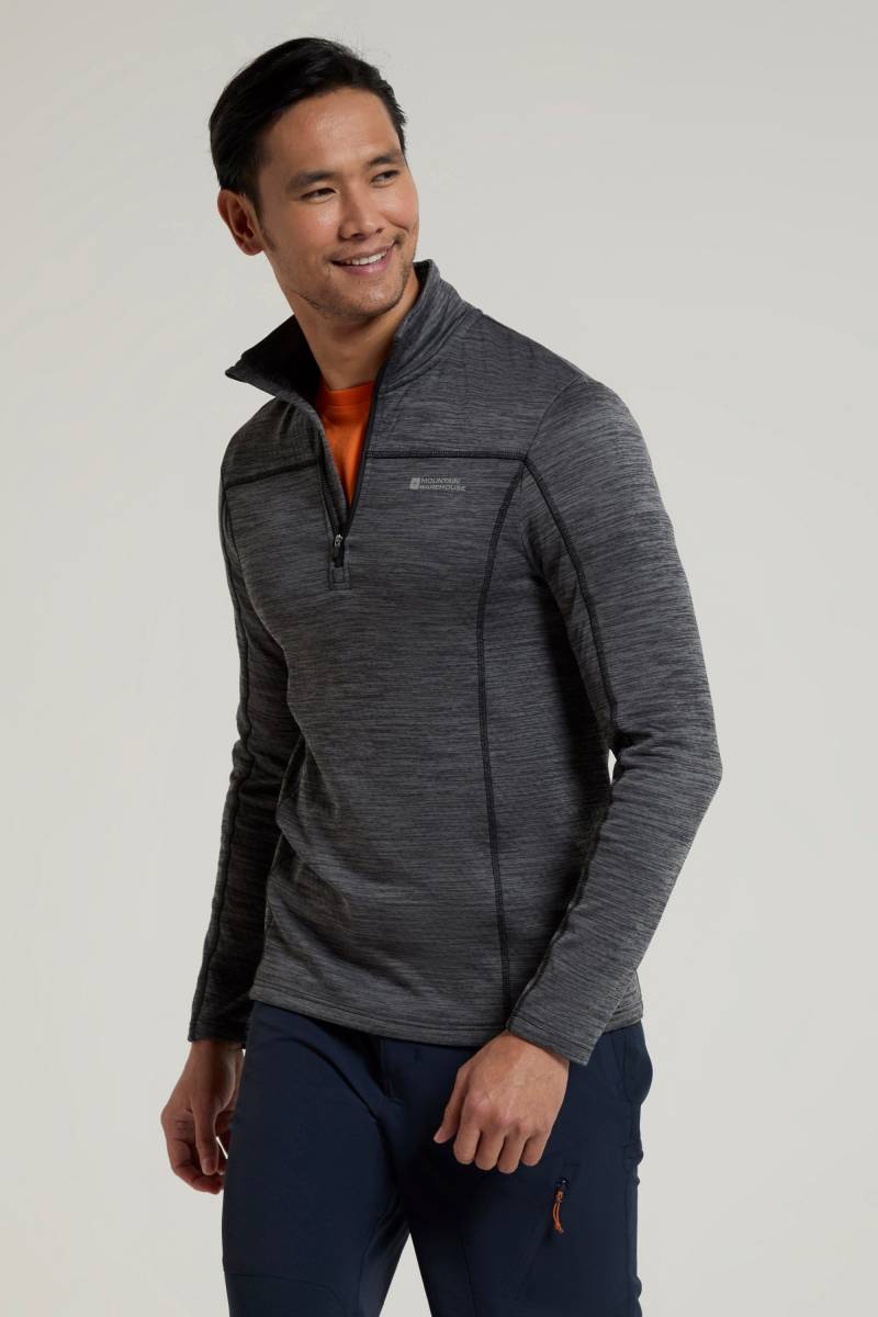 Finsbury Active Herren Midlayer - Grau von Mountain Warehouse