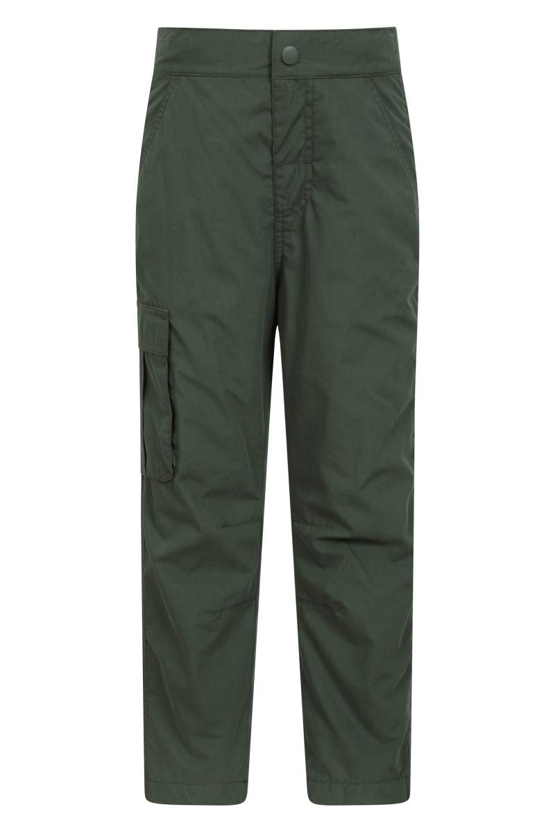 Fleecegefütterte Kinder Winter Trek-Hose - Khaki von Mountain Warehouse