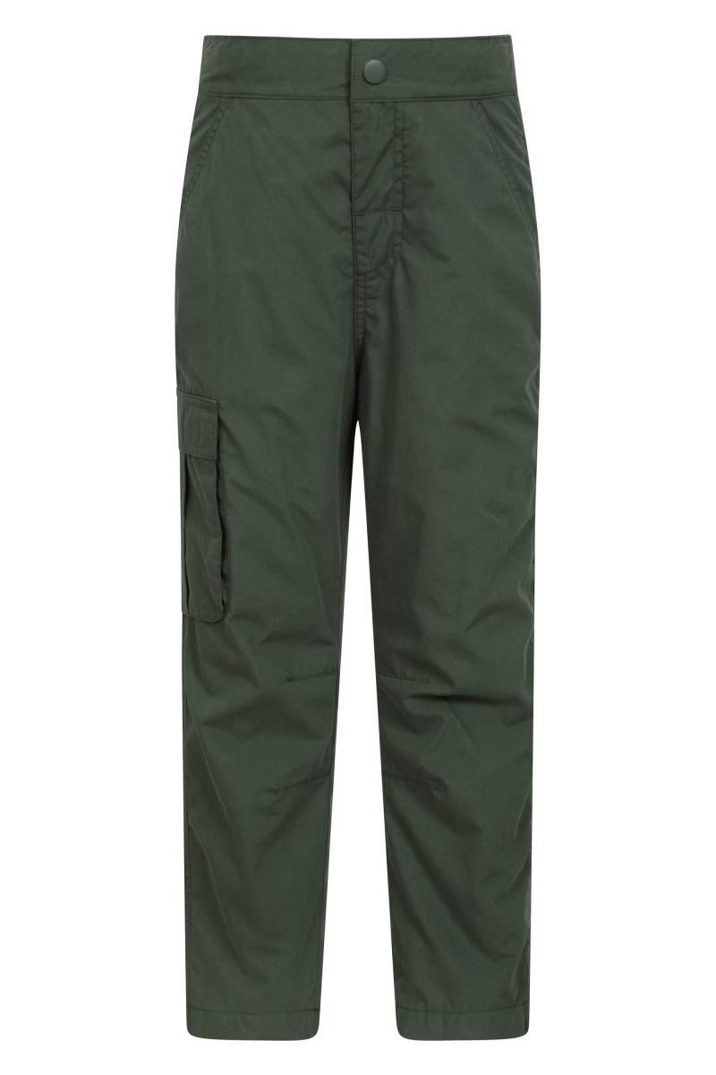 Fleecegefütterte Kinder Winter Trek-Hose - Khaki von Mountain Warehouse