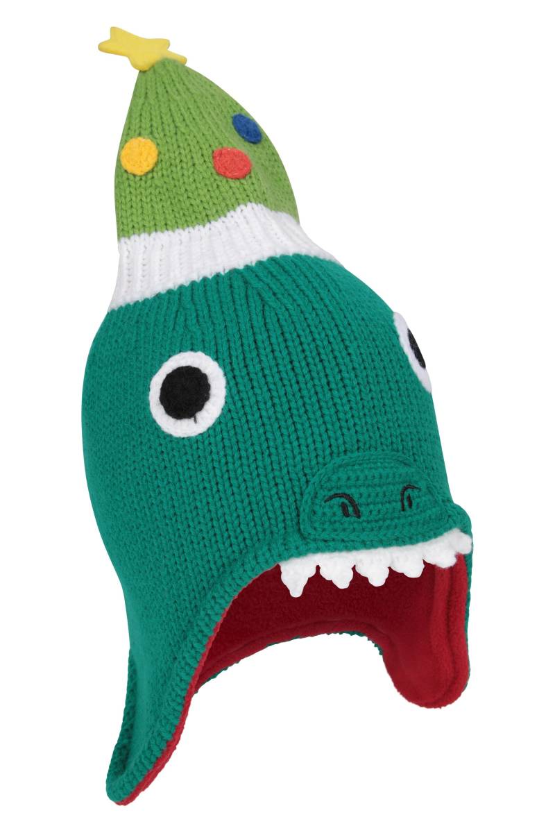 Fleecegefütterte Weihnachtsmütze - Grün von Mountain Warehouse