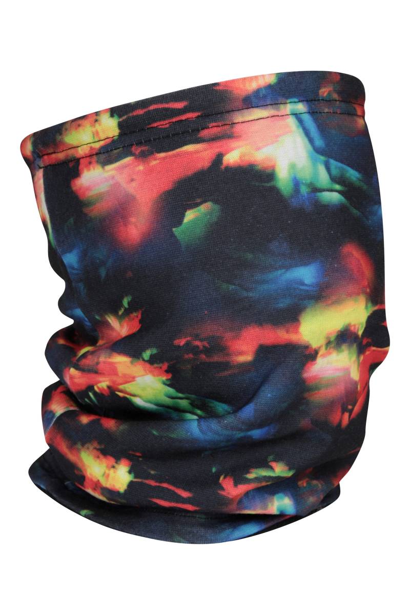 Fleecegefütterter Kinder-Schlauchschal - Gemustert - Rot von Mountain Warehouse