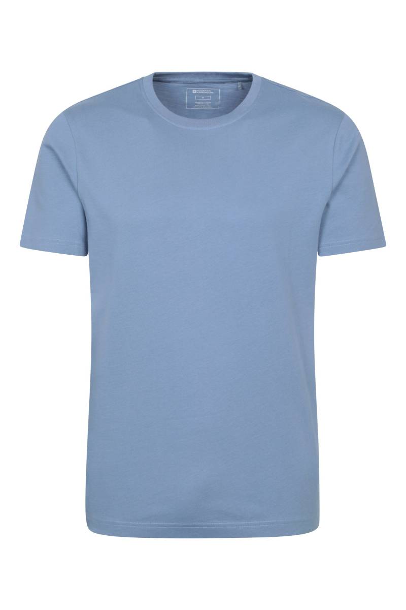 Flint Herren T-Shirt mit Rundhalsausschnitt - Blau Flint Herren T-Shirt mit Rundhalsausschnitt - Blau von Mountain Warehouse