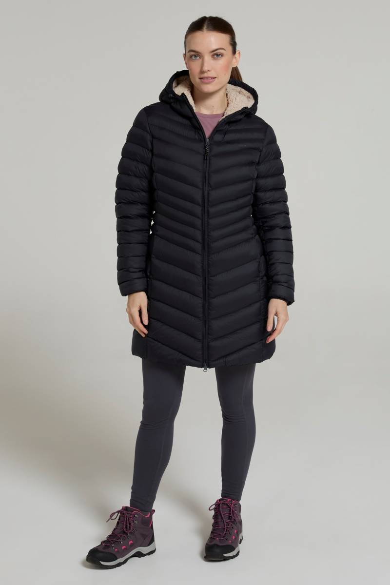 Florence Gefütterte Damen-Steppjacke - Schwarz von Mountain Warehouse