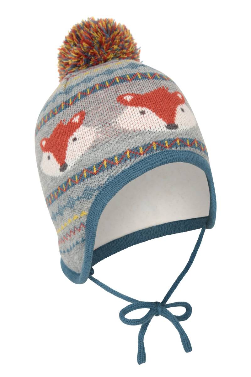 Fox Kinder Trapperhut - Grau von Mountain Warehouse