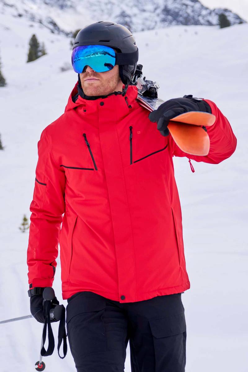 Galactic III Extreme Herren-Skijacke - Rot von Mountain Warehouse