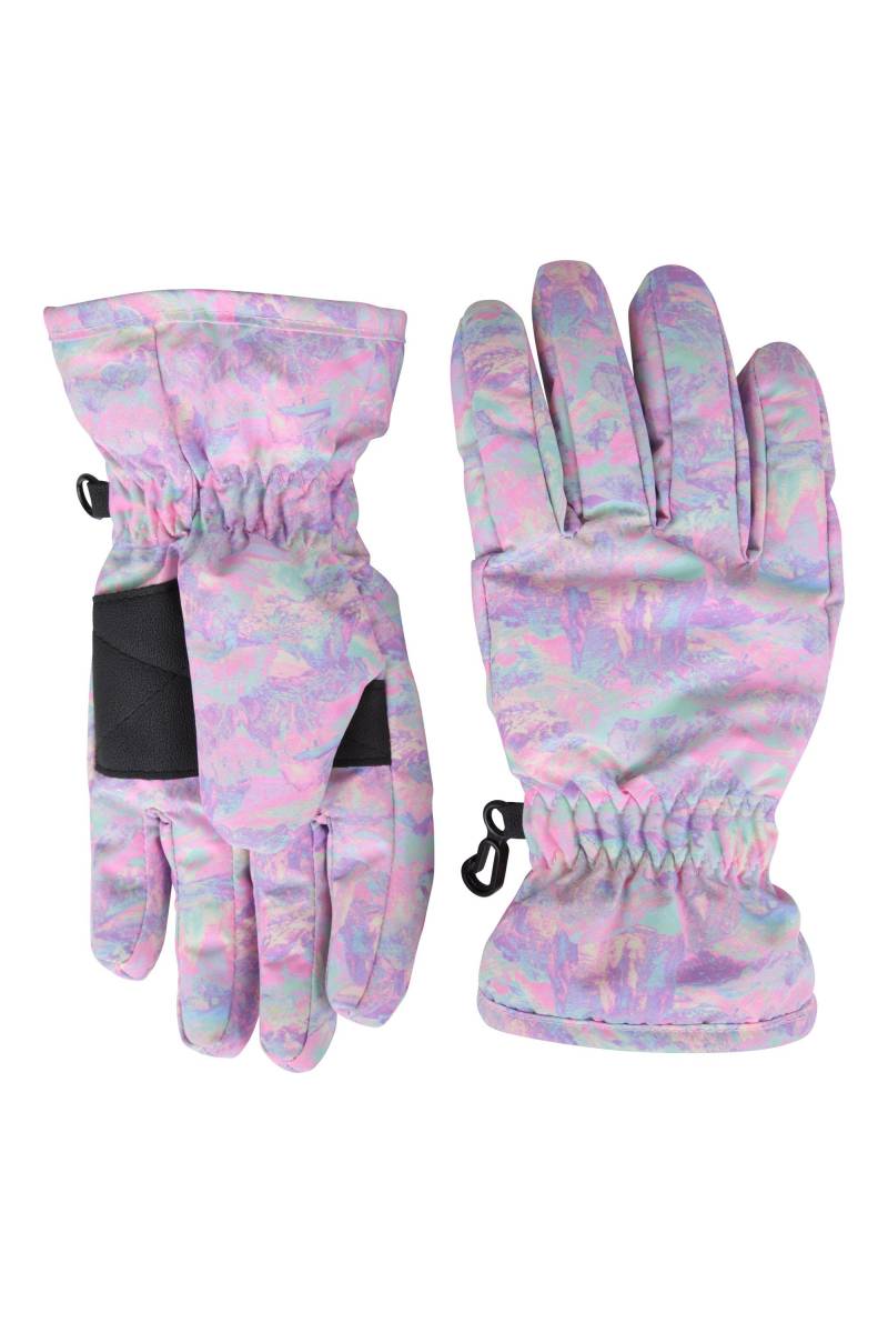 Gemusterte Kinder Ski-Handschuhe - Blau Gemusterte Kinder Ski-Handschuhe - Blau von Mountain Warehouse