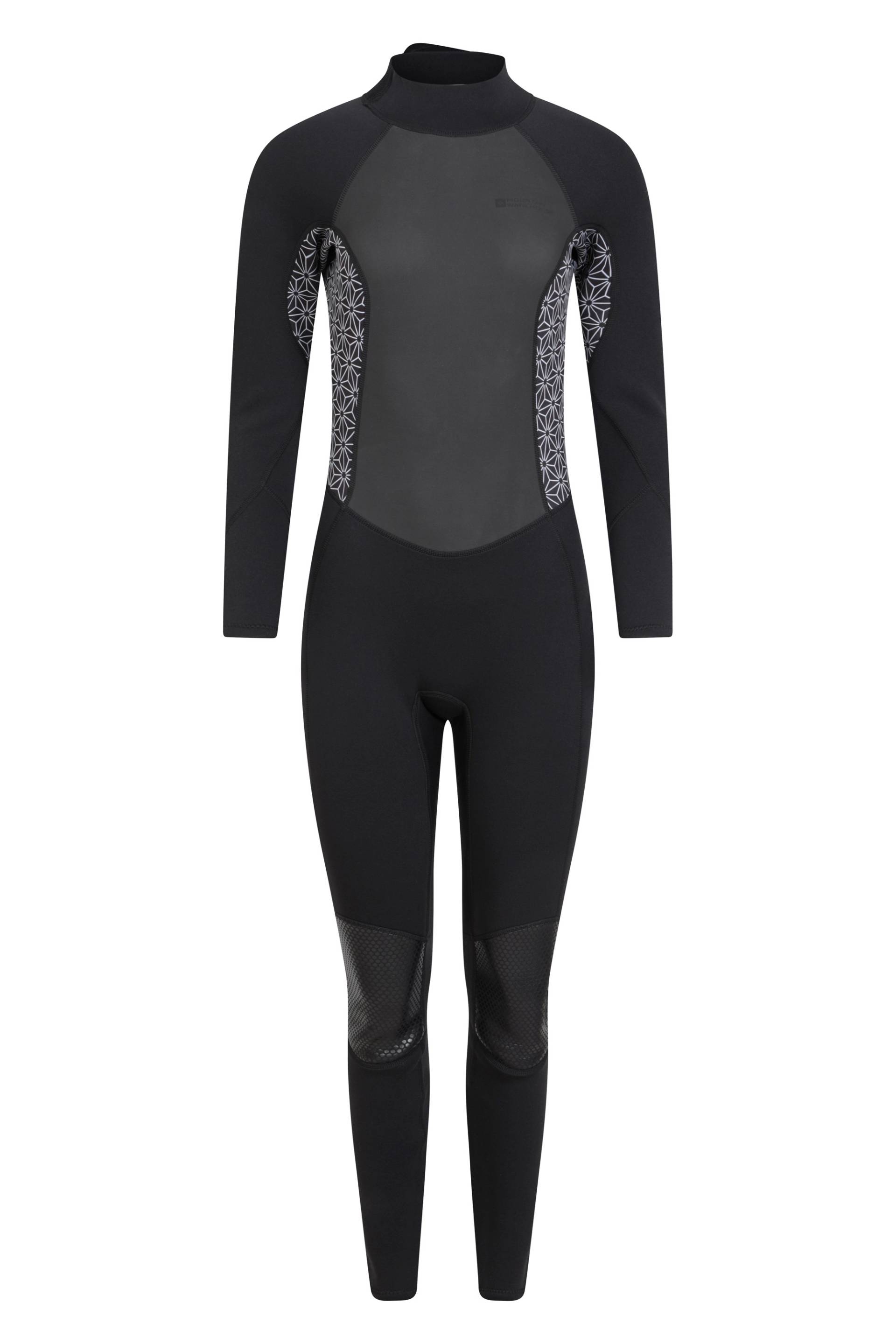 Gemusterter Frauen Neoprenanzug - Schwarz von Mountain Warehouse
