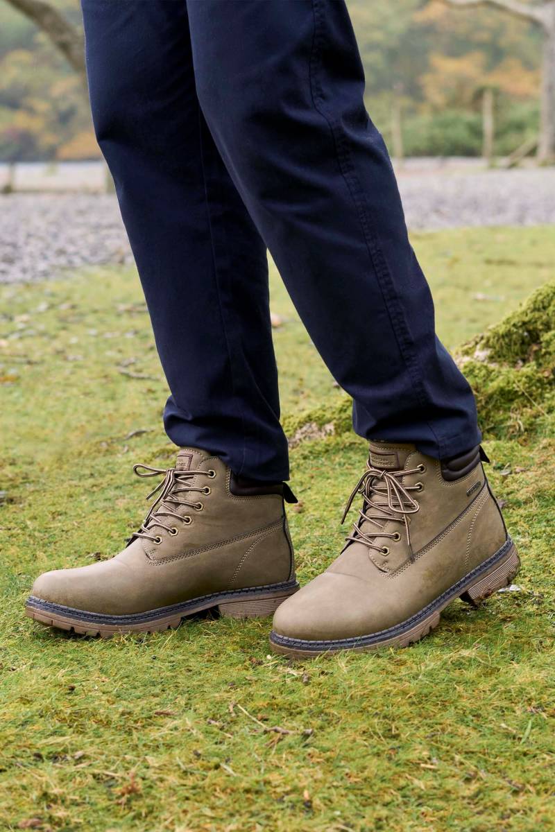 Gorge Wasserdichte Herren Winter-Stiefel - Hell Braun von Mountain Warehouse