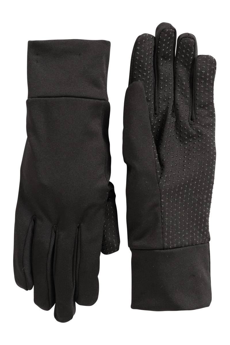 Grippi Gefütterte Handschuhe - Schwarz von Mountain Warehouse