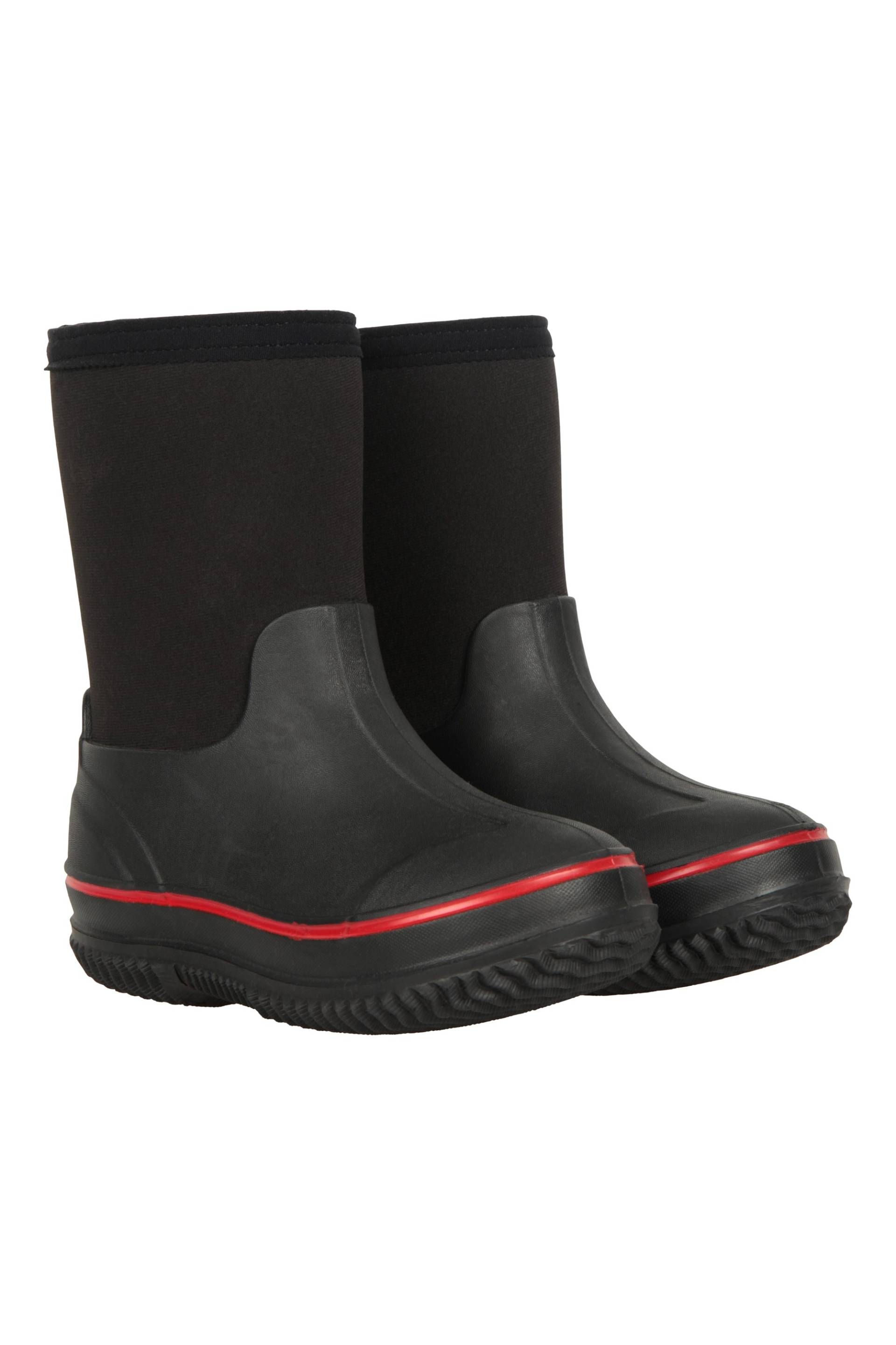 Gummistiefel für Kinder - Schwarz von Mountain Warehouse