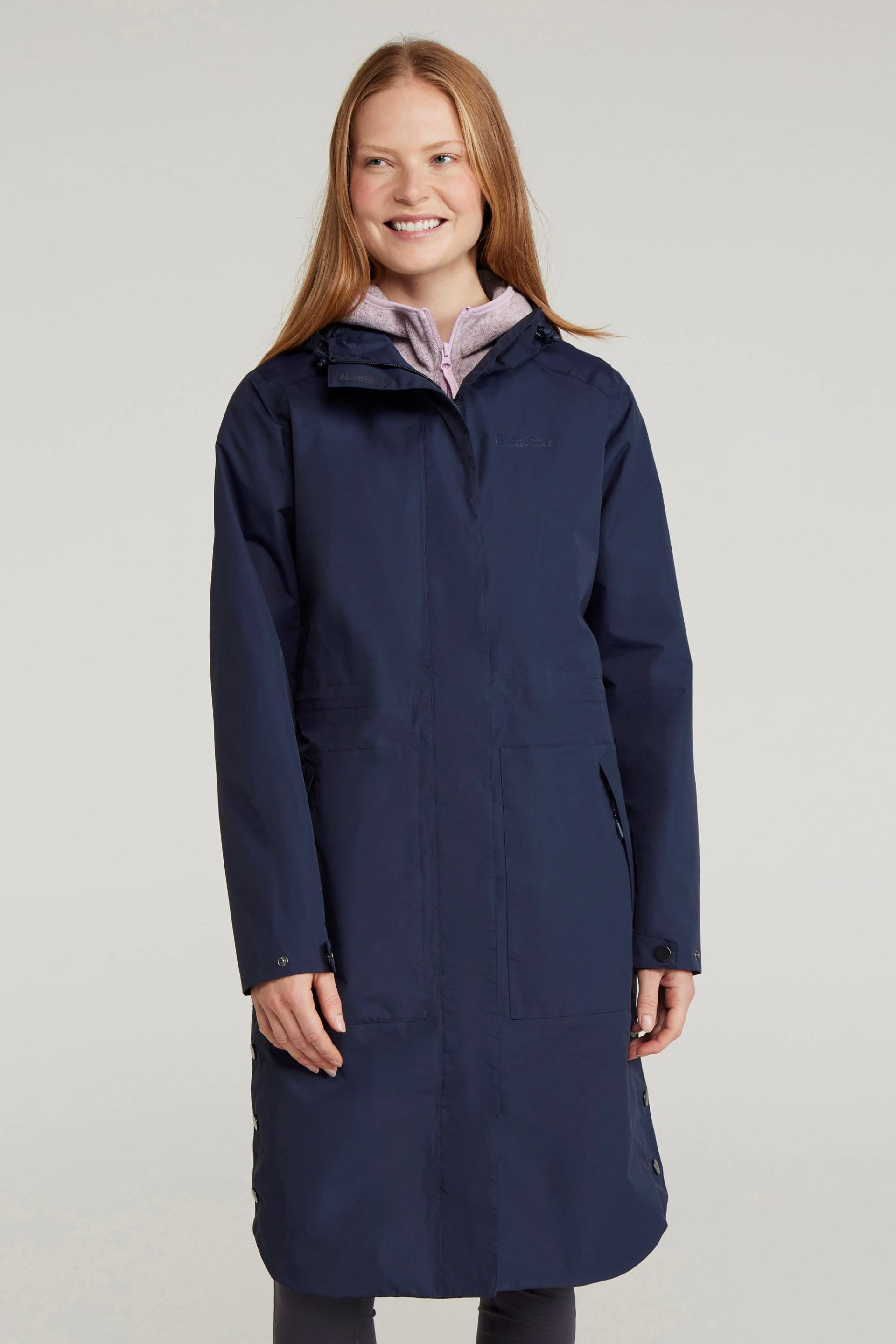Hannah Wasserdichte Damen Regenjacke - Marineblau Hannah Wasserdichte Damen Regenjacke - Marineblau von Mountain Warehouse