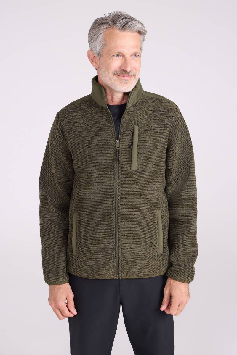 Hayfield Fleecegefütterte Herren-Fleecejacke - Khaki Hayfield Fleecegefütterte Herren-Fleecejacke - Khaki von Mountain Warehouse