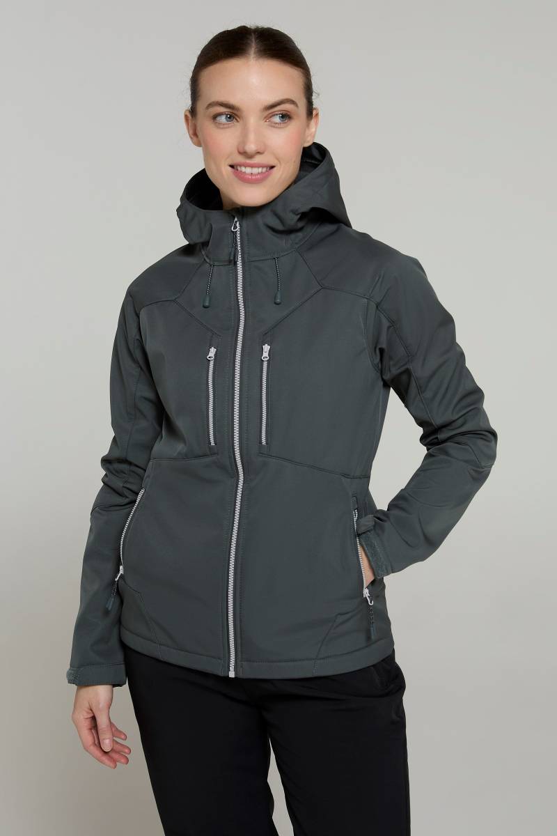 Helsinki Softshell-Jacke Damen - Khaki von Mountain Warehouse