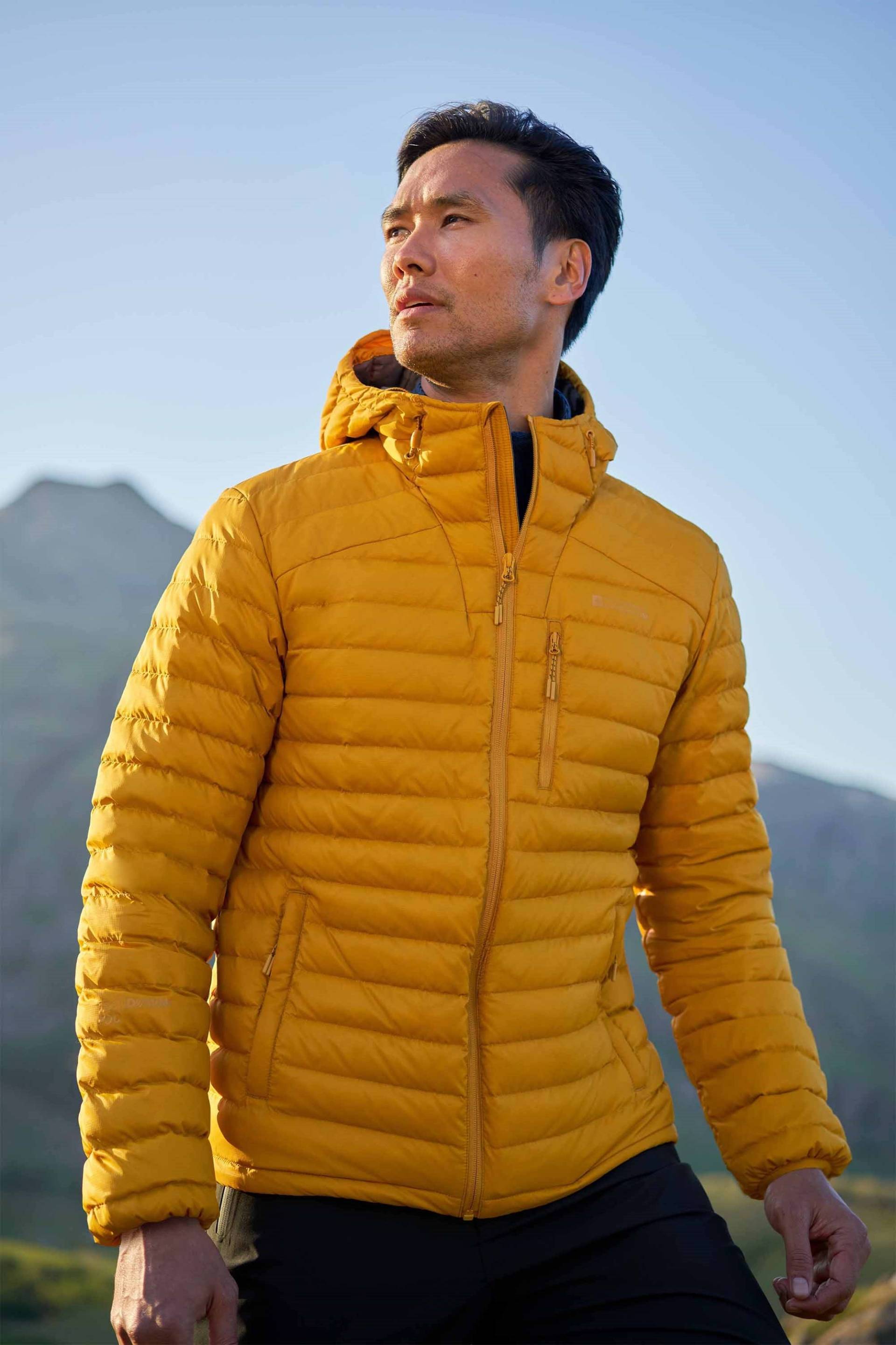 Henry Herren Daunenjacke - Gelb von Mountain Warehouse