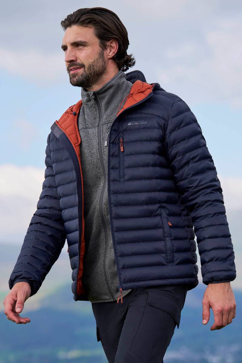 Henry Herren Daunenjacke - Marineblau von Mountain Warehouse