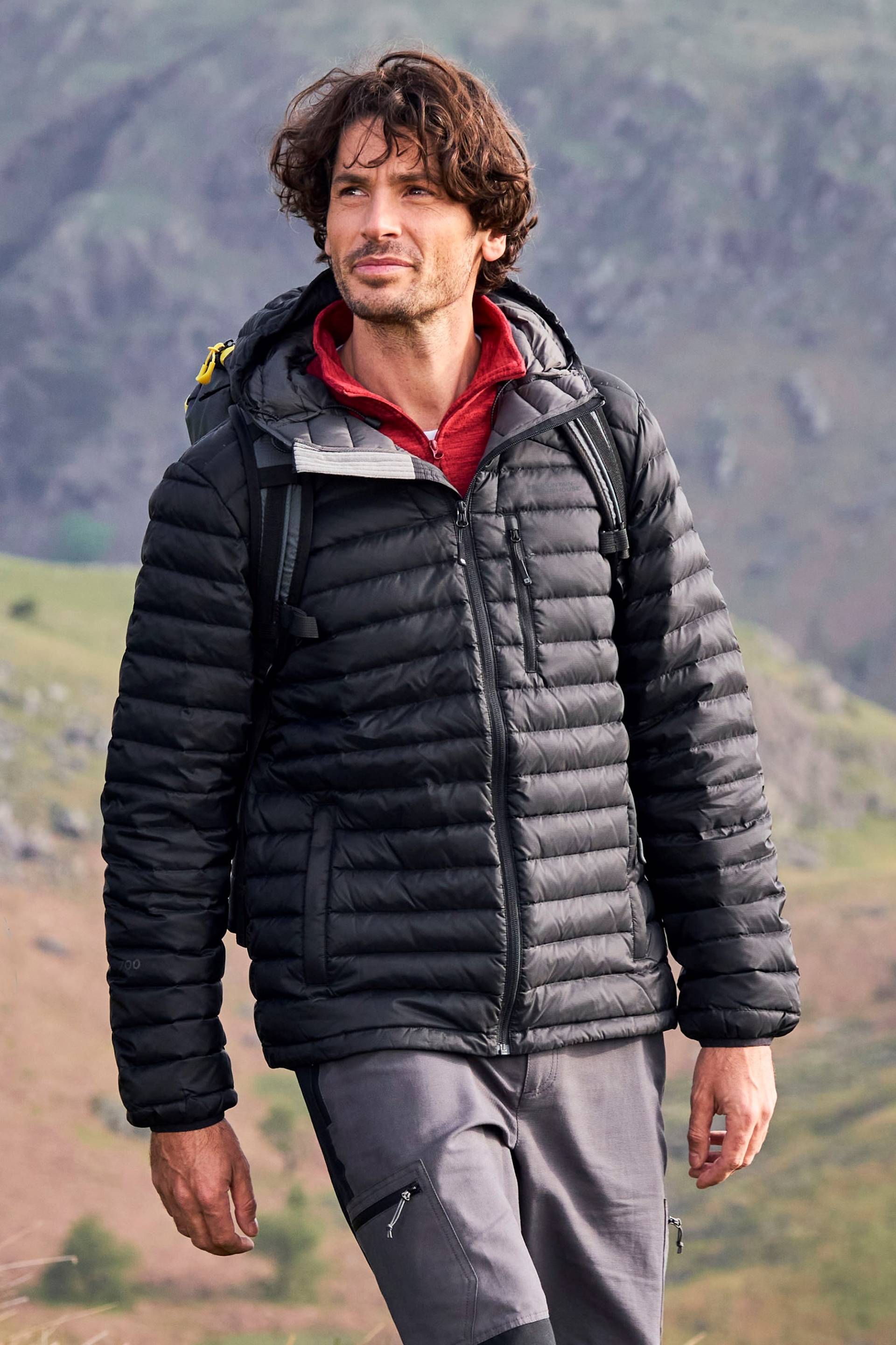 Henry Herren Daunenjacke - Schwarz von Mountain Warehouse