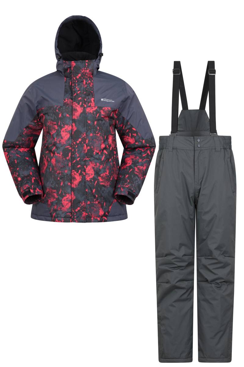 Herren Ski-Set mit Skijacke und Hose - Grau von Mountain Warehouse