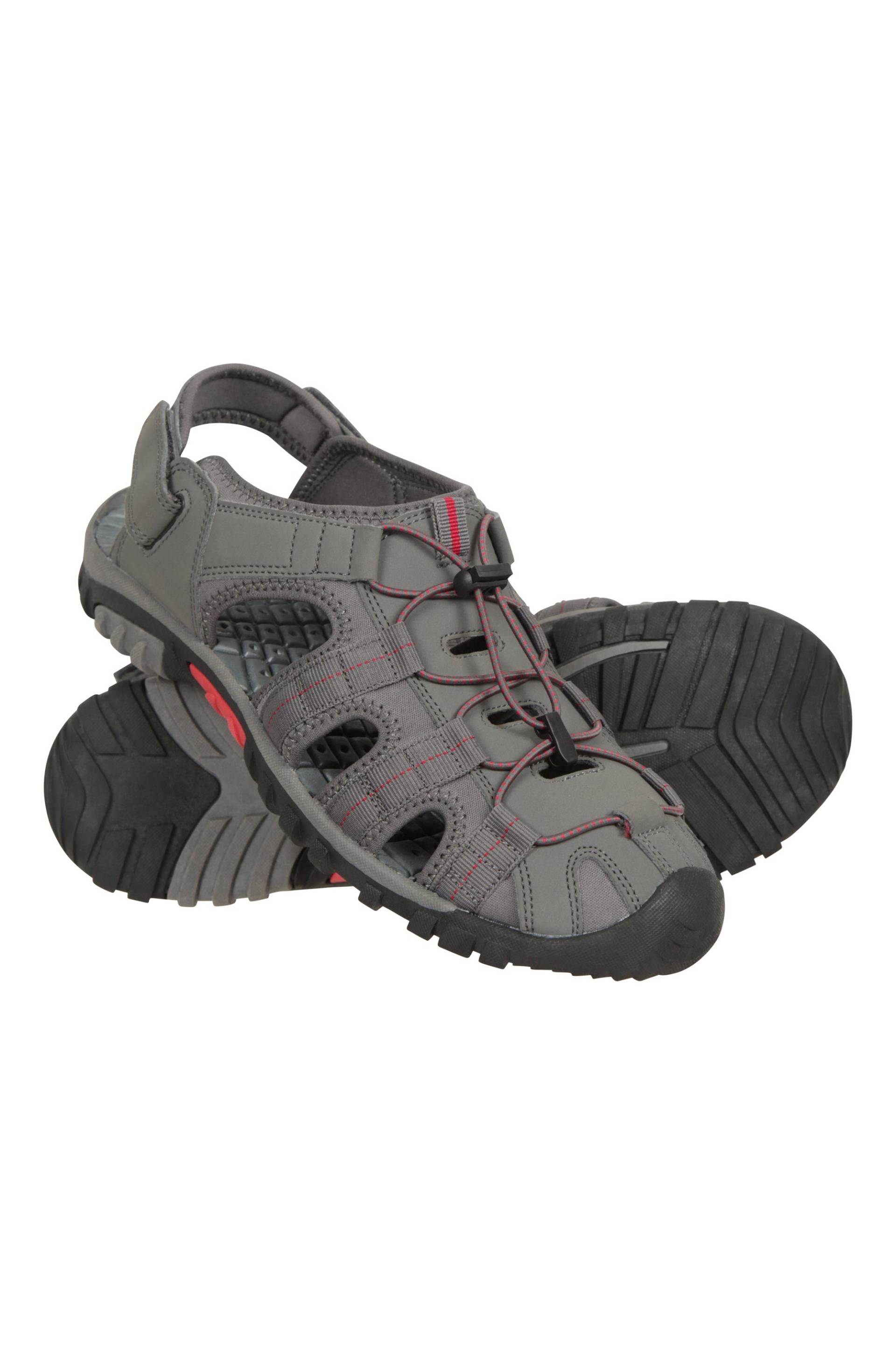Herren Trekking-Sandalen - Grau von Mountain Warehouse
