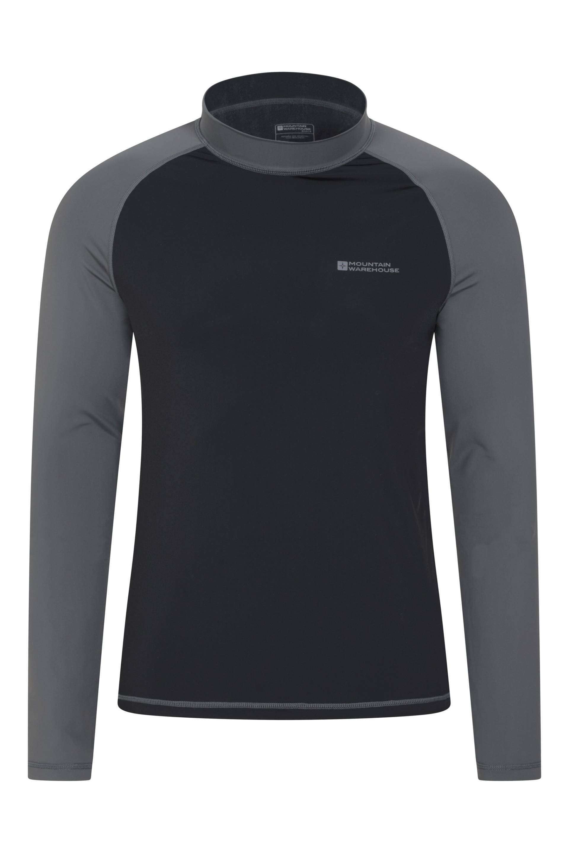 Herren UV Rash Vest - Langärmlig - Grau von Mountain Warehouse