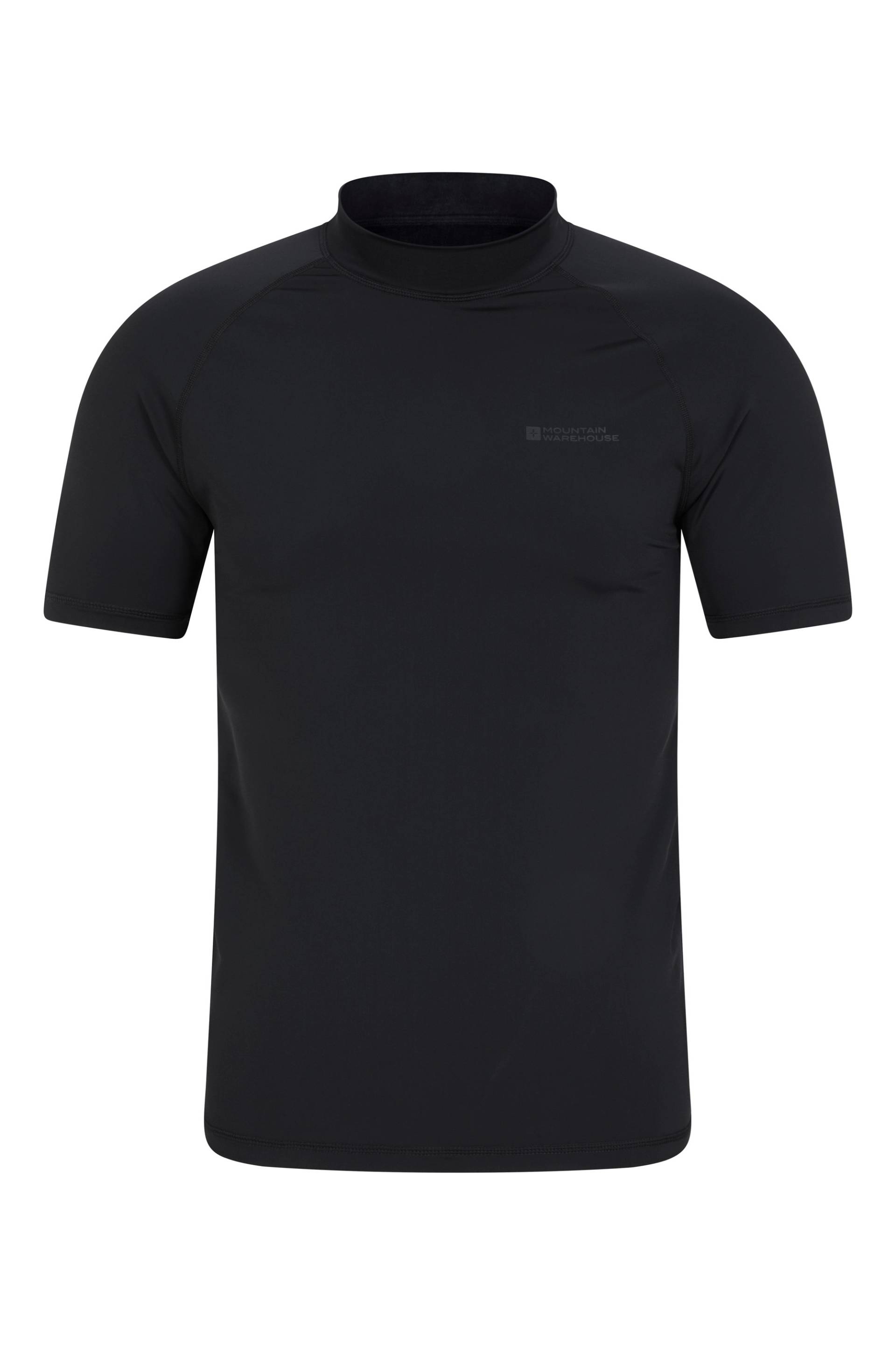 Herren UV Rashguard - Schwarz von Mountain Warehouse