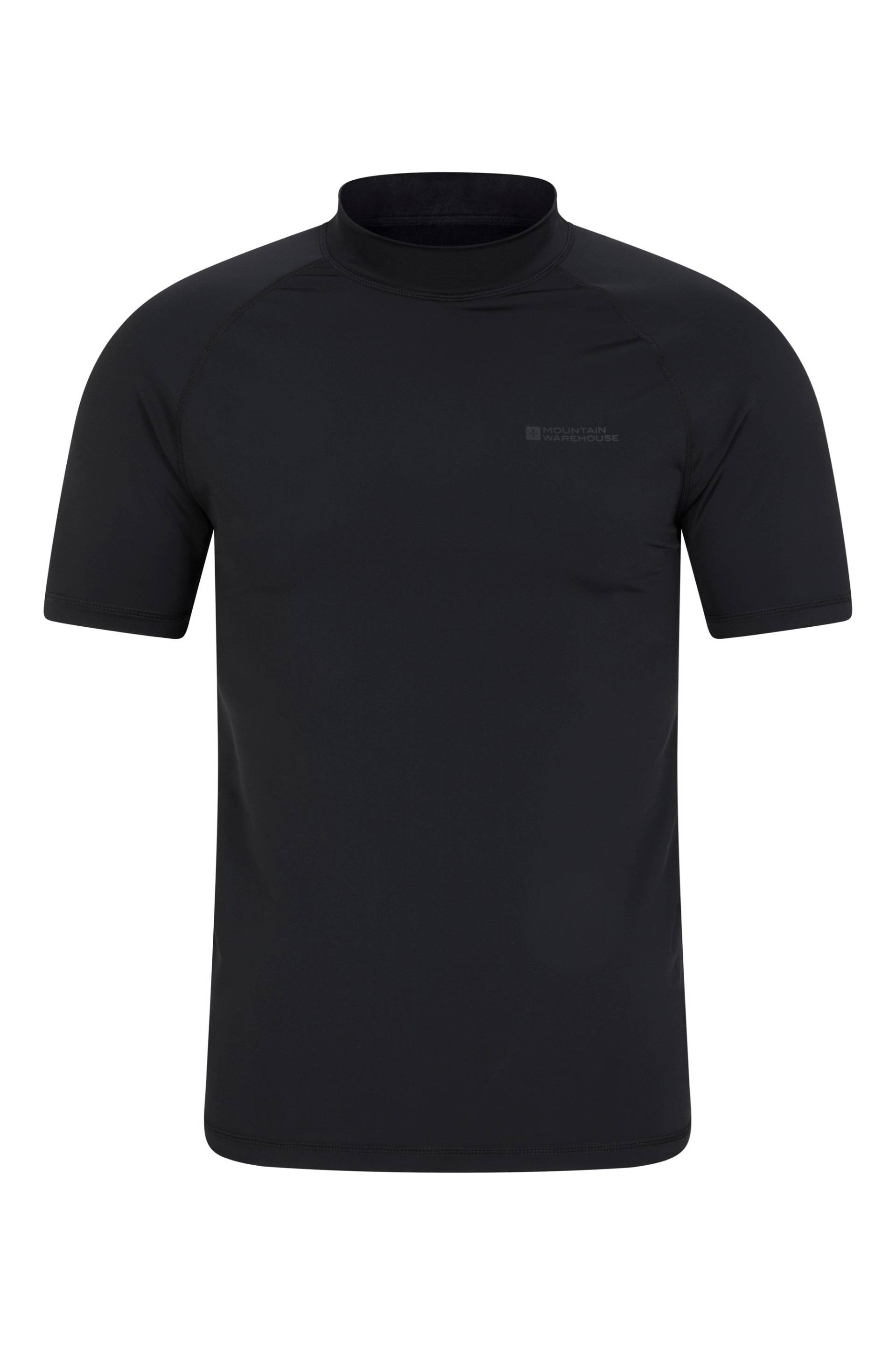 Herren UV Rashguard - Schwarz von Mountain Warehouse