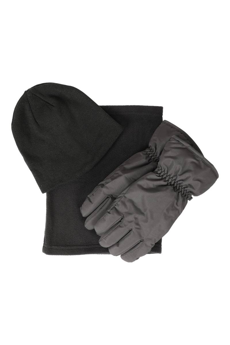 Herren Winter-Accessoires-Set - Schwarz von Mountain Warehouse