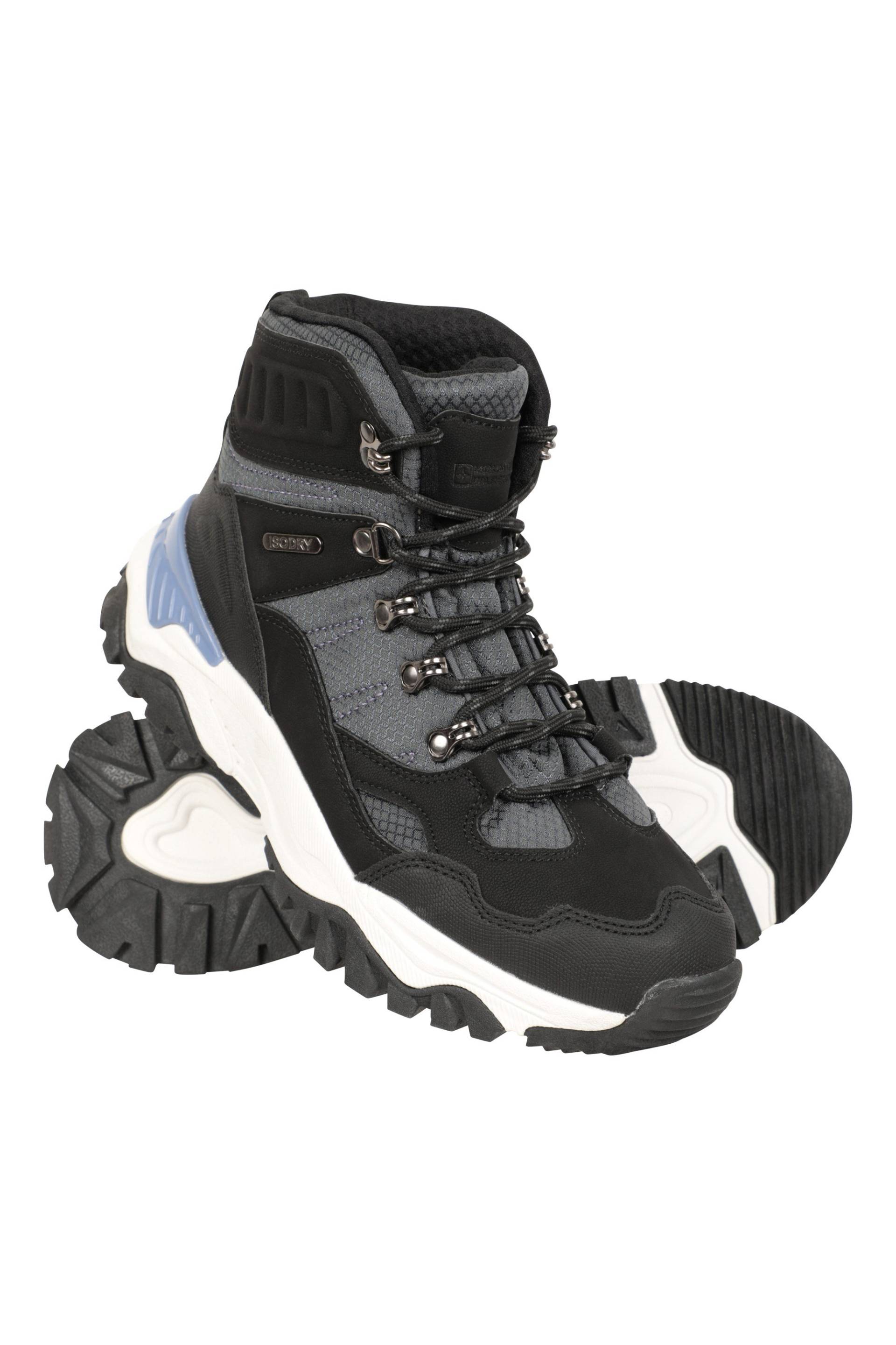 Hike Damenlaufstiefel recycelt wasserdicht - Schwarz von Mountain Warehouse